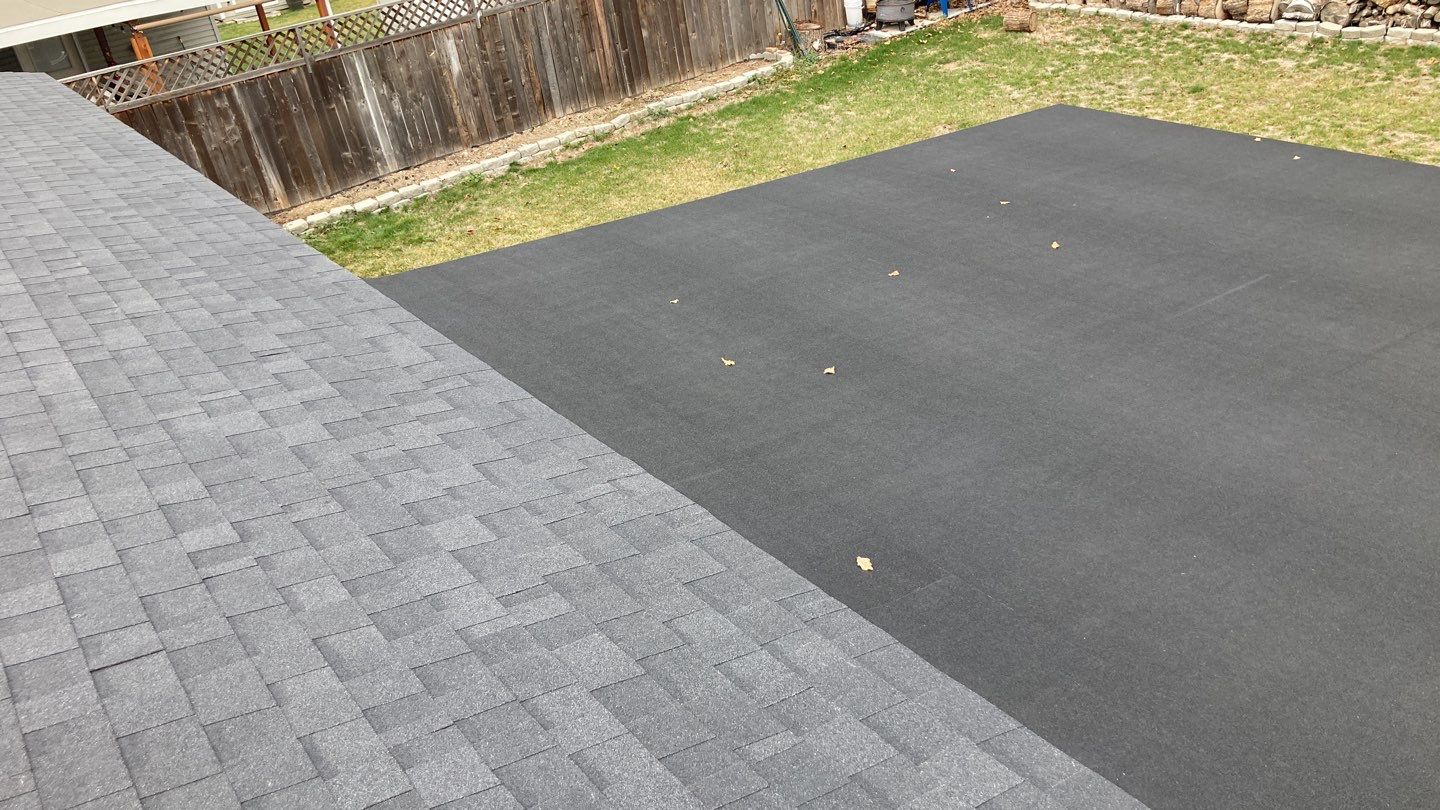 Meridian Single Level Residential Roofing Installation by ID Roofing LLC