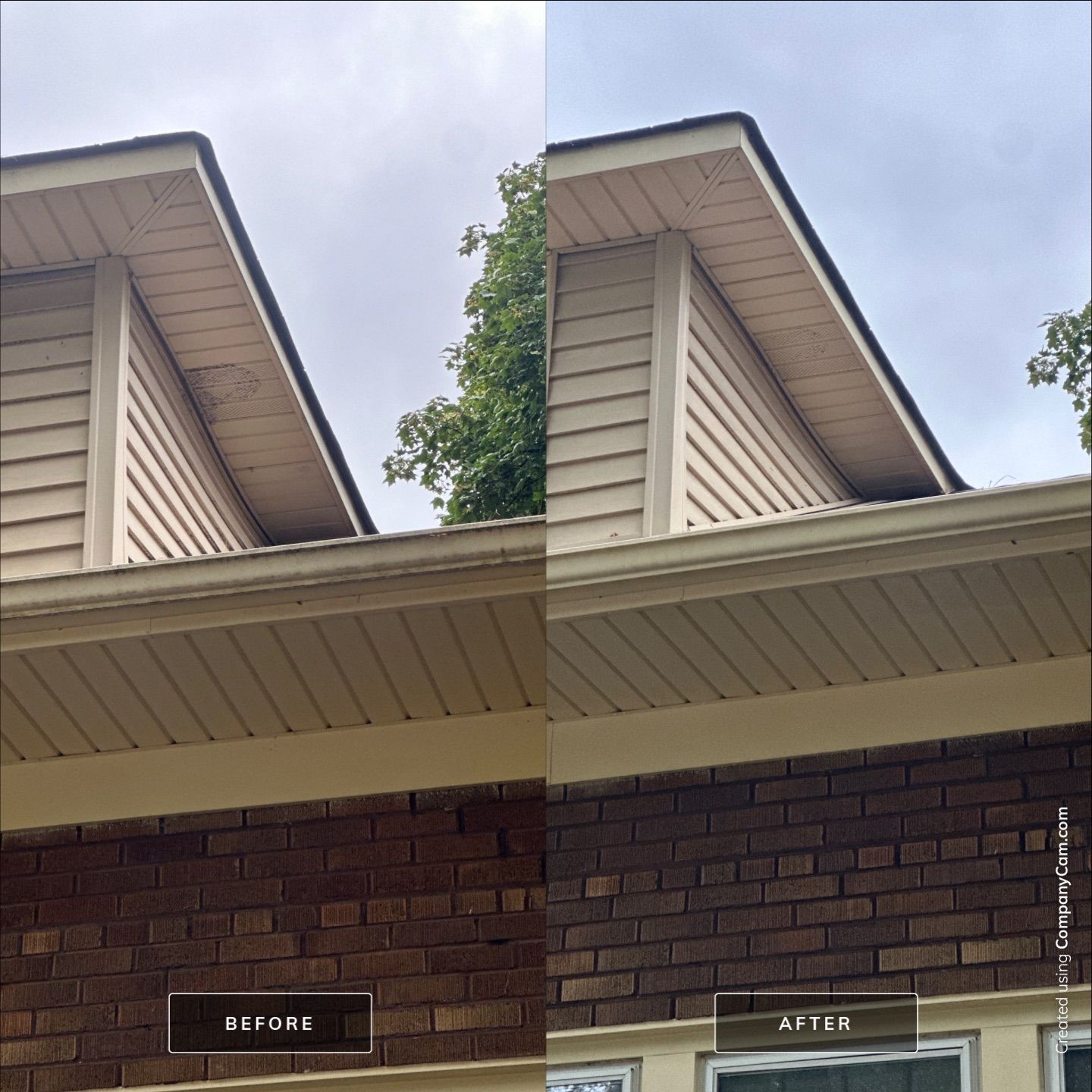 Project in Arlington Heights by Simmons Power & Soft Washing