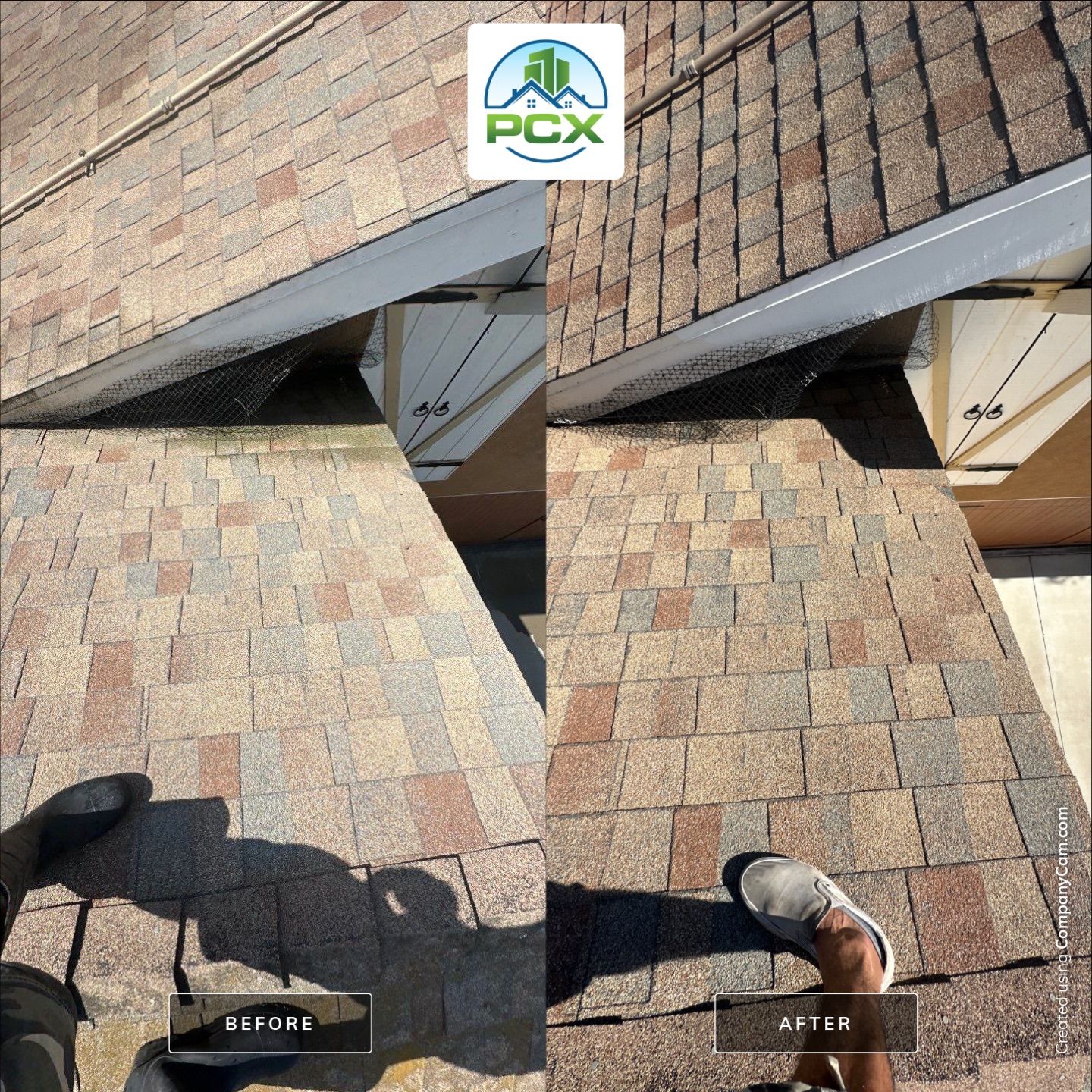 Norco Shingle Roof Soft Wash by Property Cleaning Experts, LLC