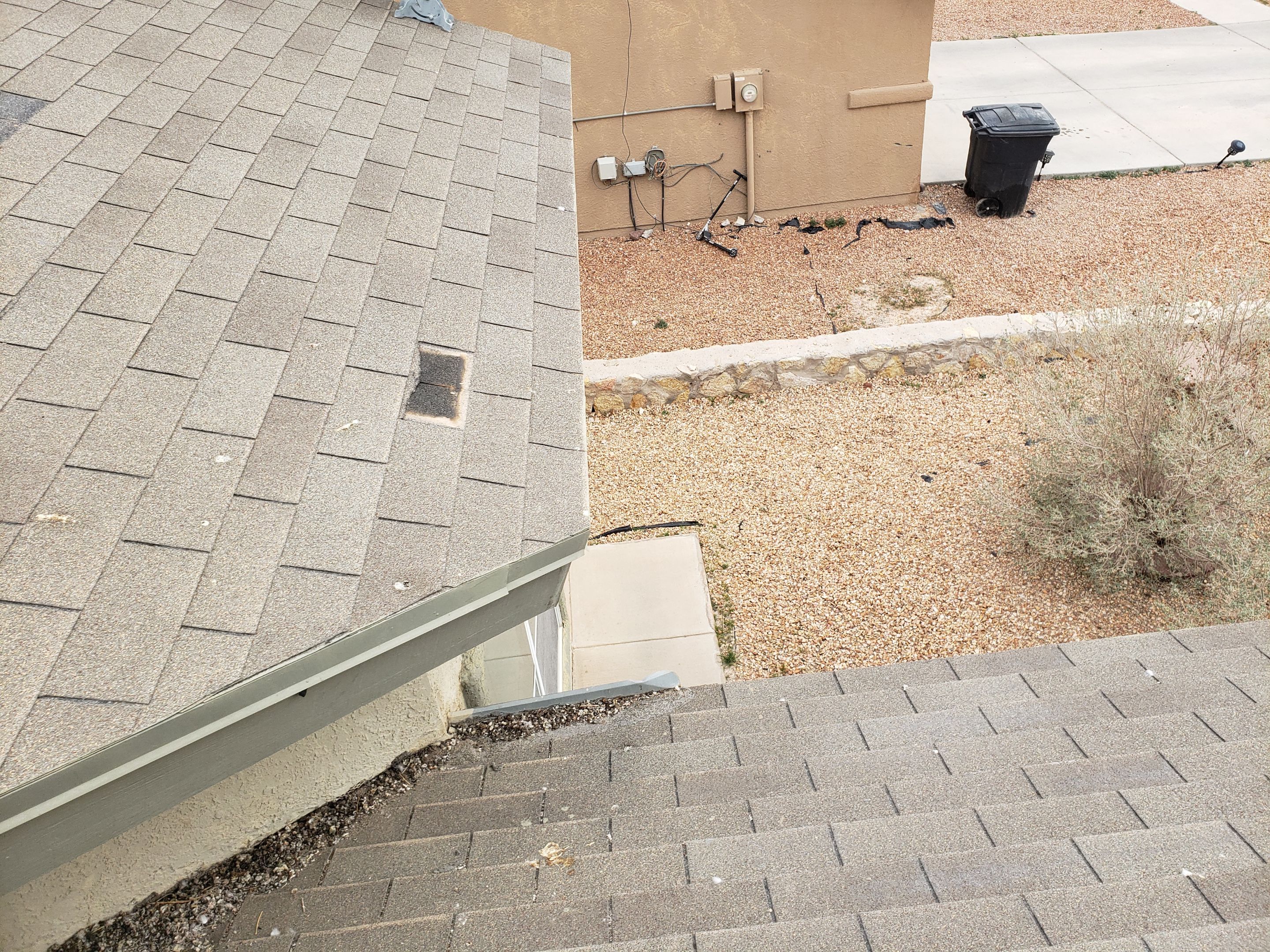 Shingle roof restoration by SPF Services 