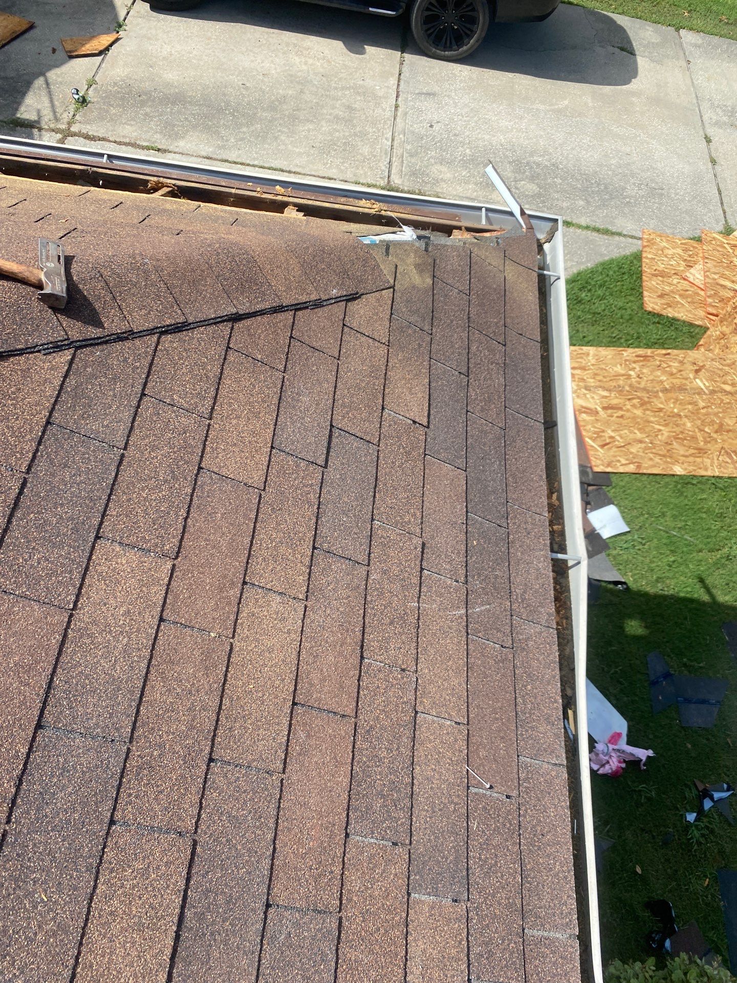 Residential Roofing Repair using Owen's Corning Duration (Lifetime) Shingles by Roof Repair Company