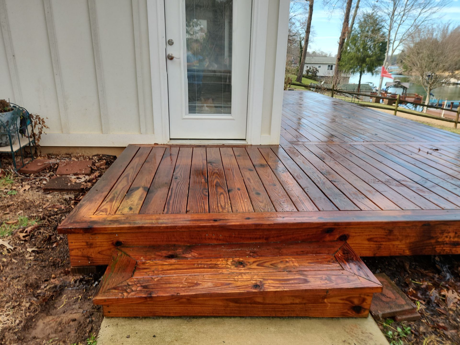 Weathered Deck using Wood Sealant by DuraSeal