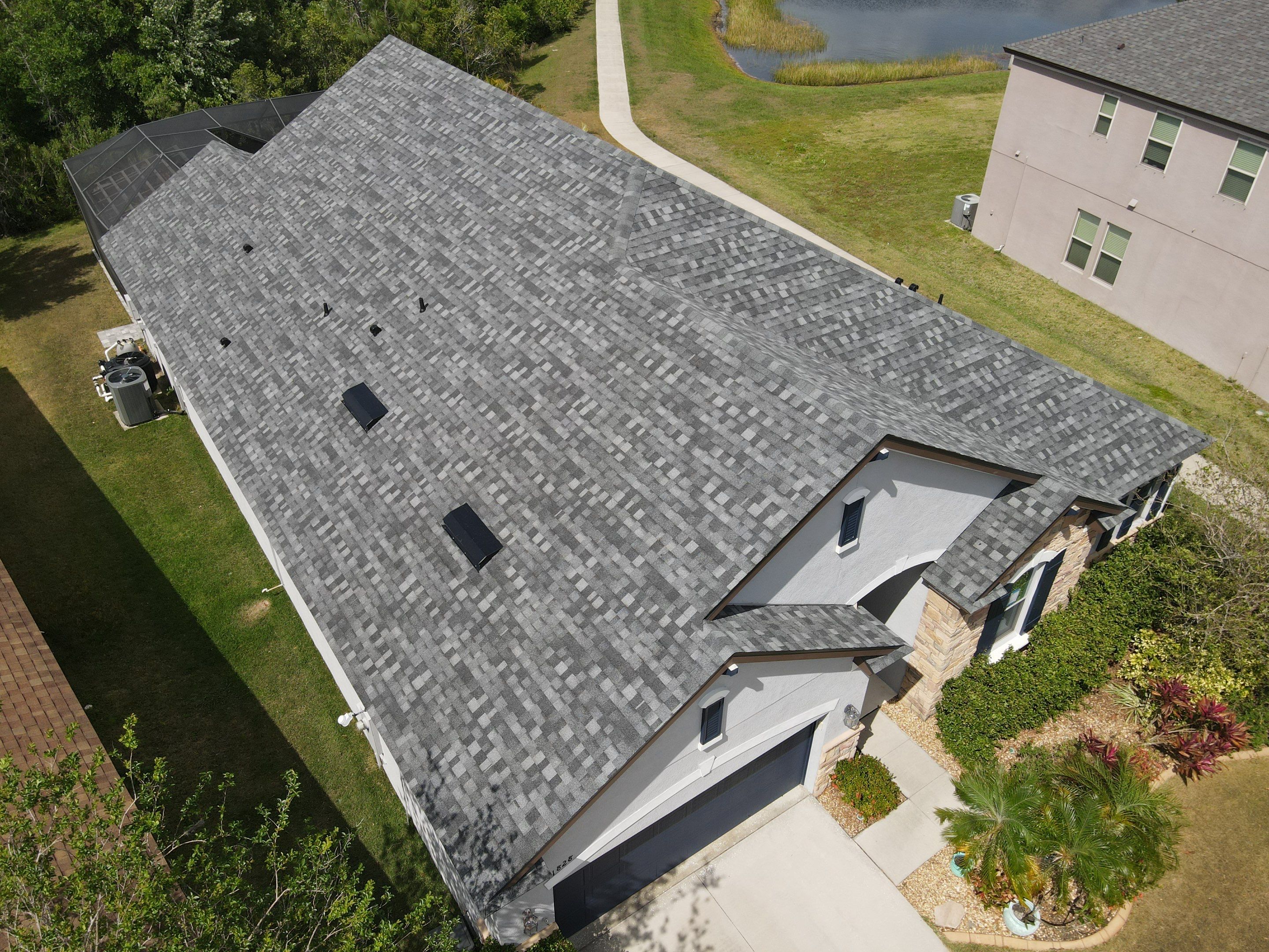Roof replacement in Riverview, FL. by Steadfast Roofing