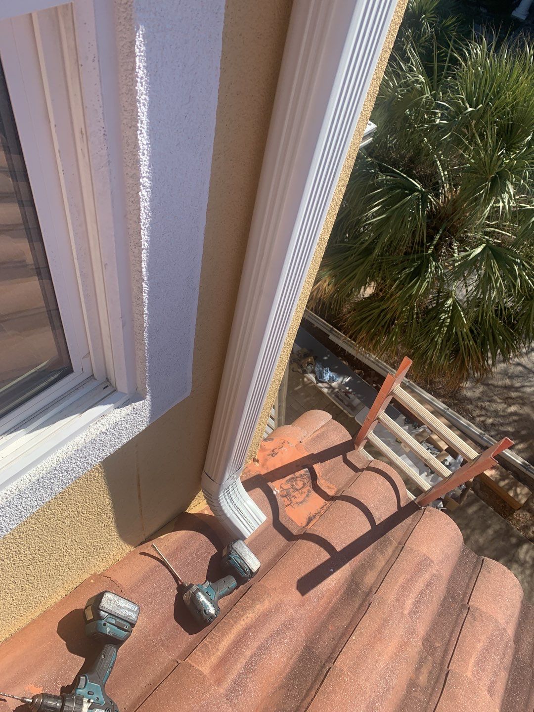 Three-Story Home Gutter Installation using K-Style Seamless Gutters by Gutter Professors