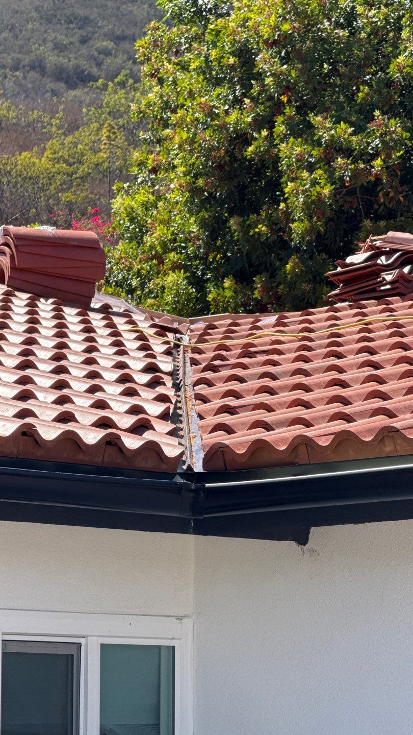 Brava Spanish Barrel Tile Roof Replacement in San Diego by Reliable Roofing San Diego Inc.