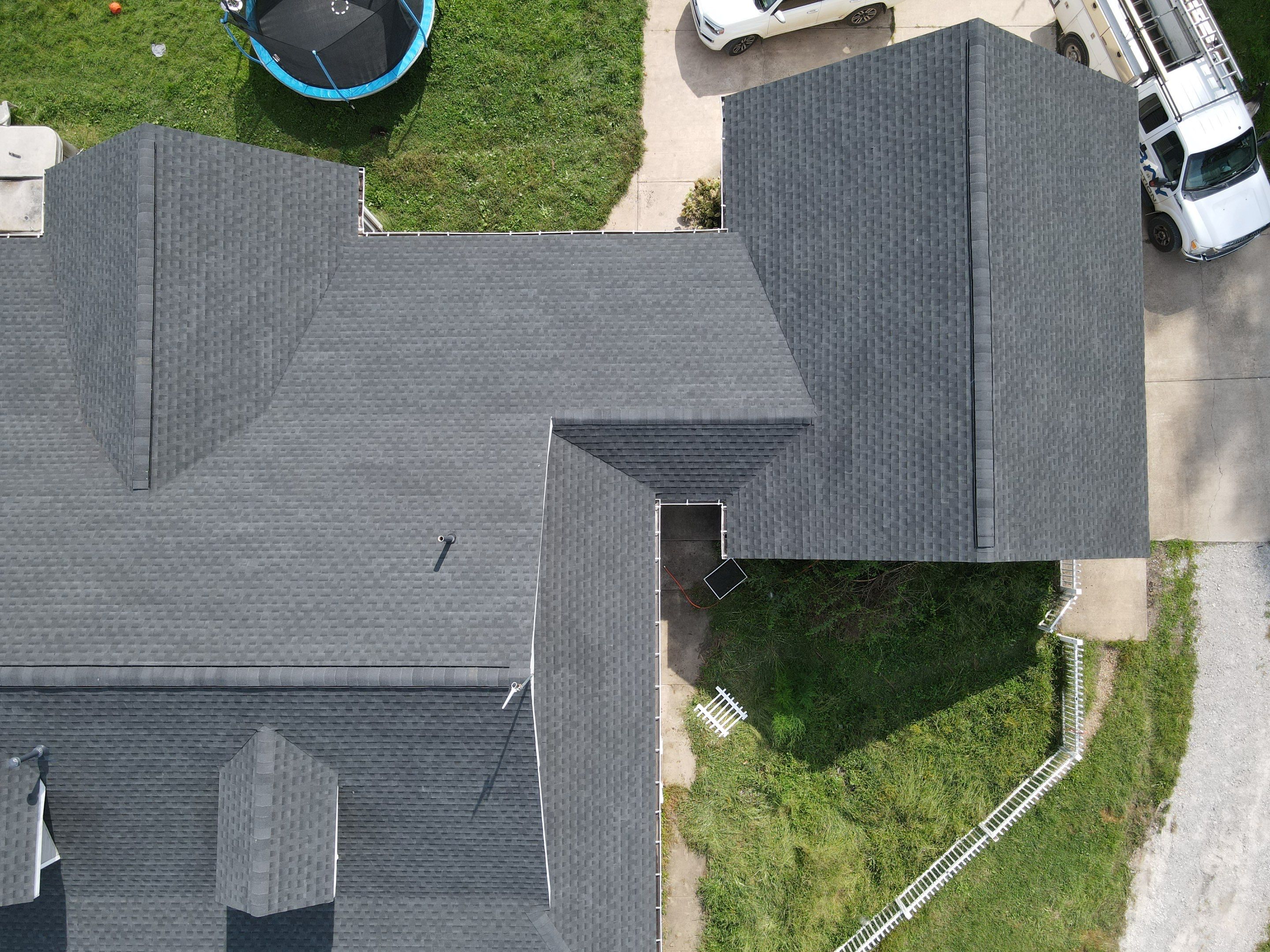 Residential Roofing Installation using GAF Timberline HDZ by Rainstoppers Roofing