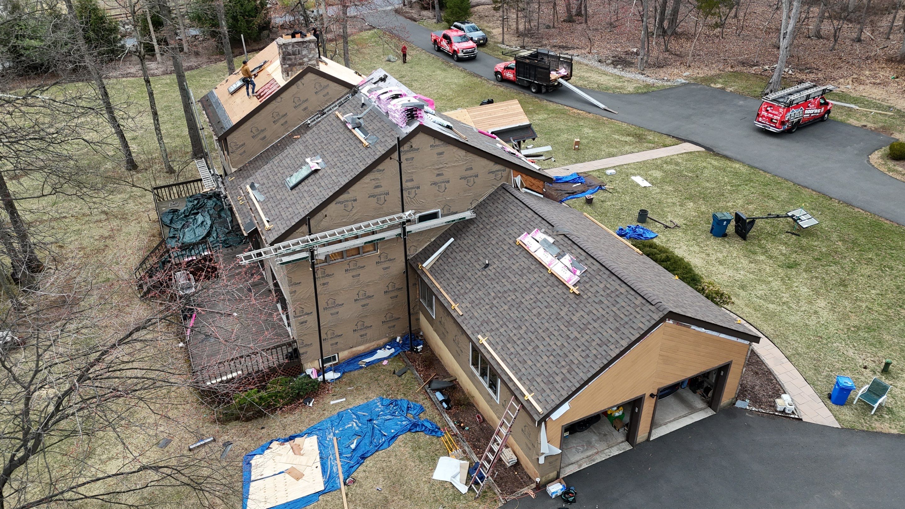 Full Exterior Remodel Project in Hopewell, NJ by All State Home Improvement Inc.