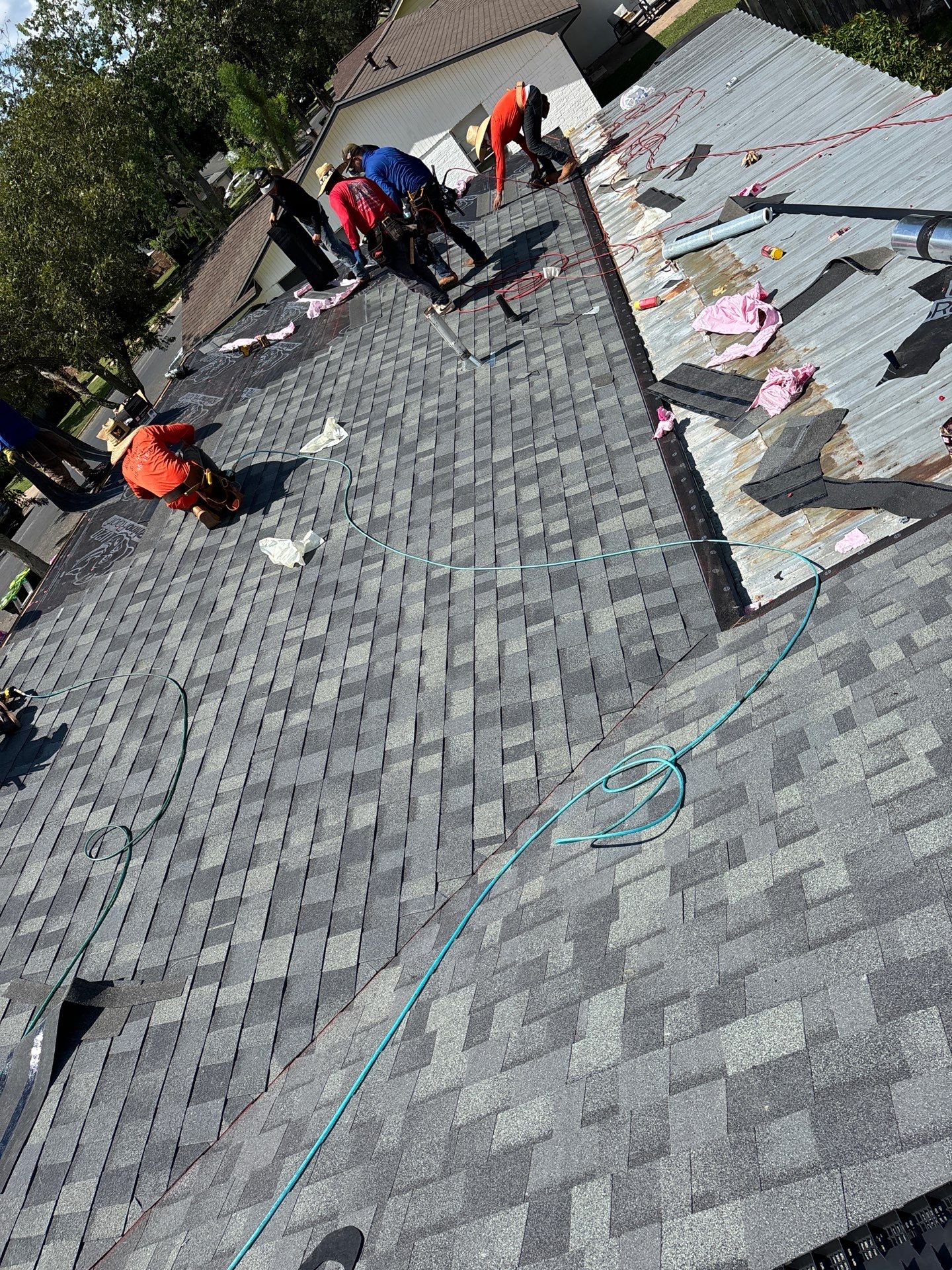 Residential Roofing Installation using Owen's Corning Duration (Lifetime) Shingles by Roof Repair Company