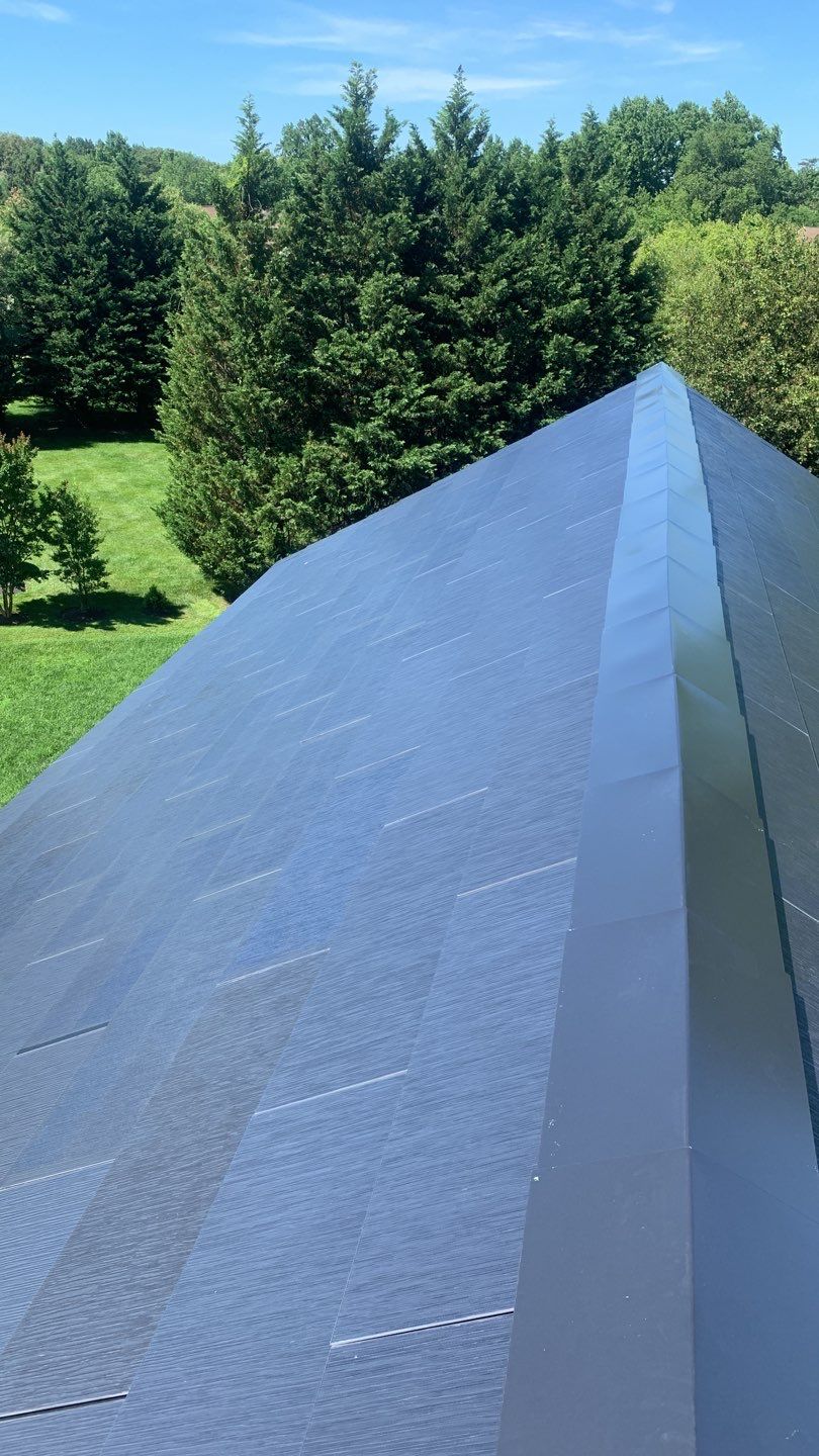 Tesla Solar Roof Replacement using Tesla Solar Roof V3 tiles by American Home Contractors