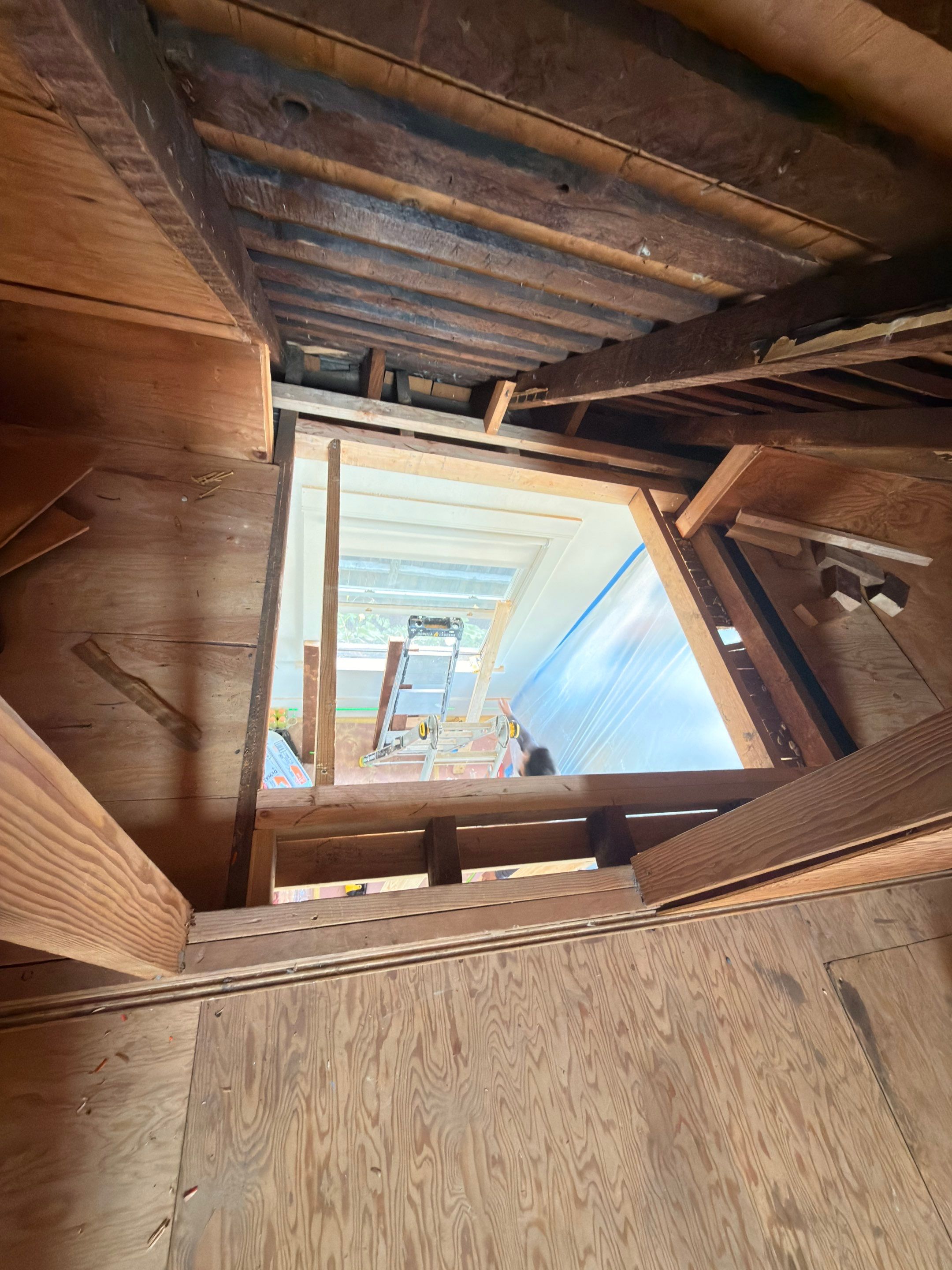 Velux Skylight Install by Anza Builders, Inc. 