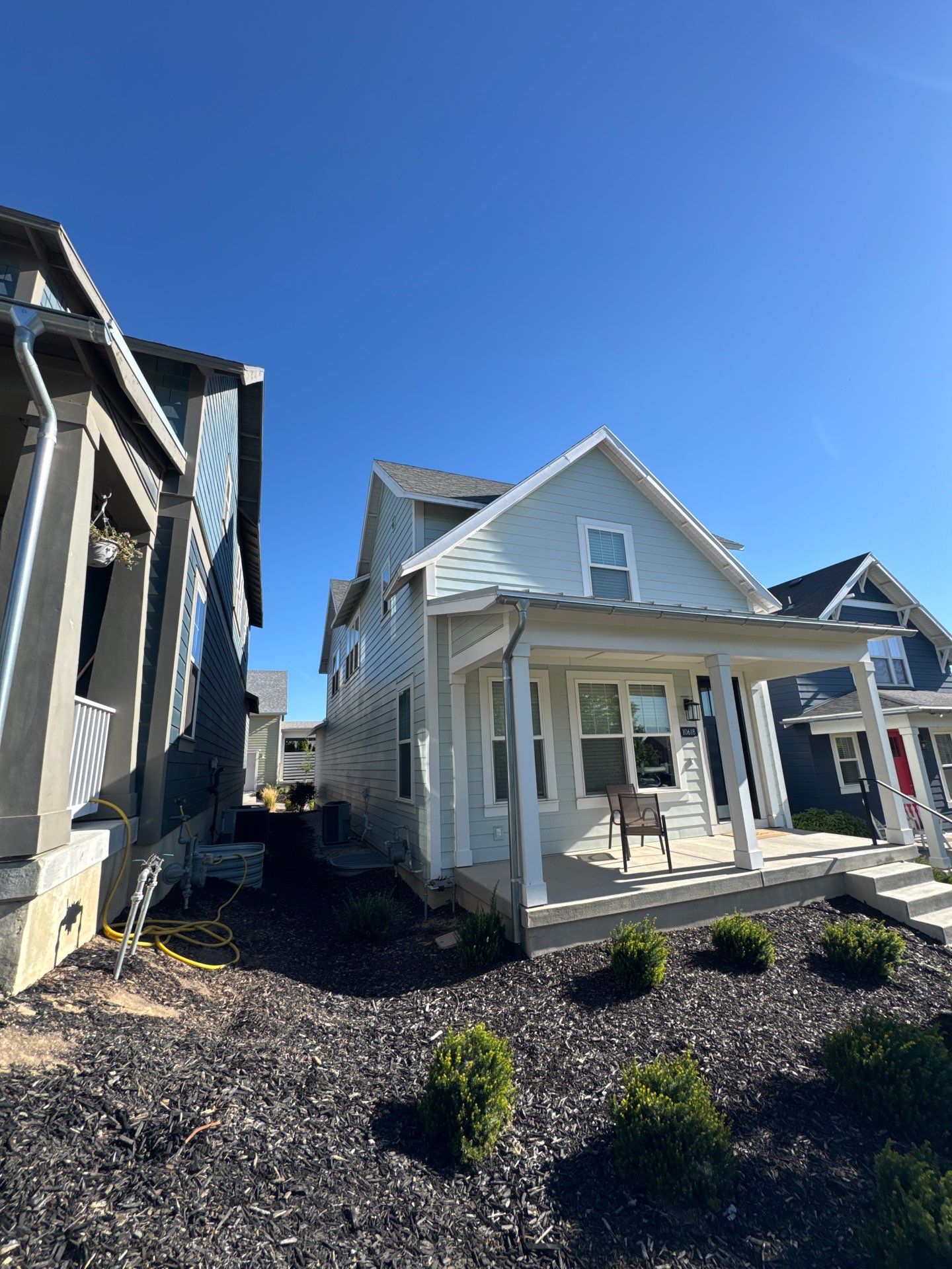 Project in South Jordan by Master Rain Gutters.