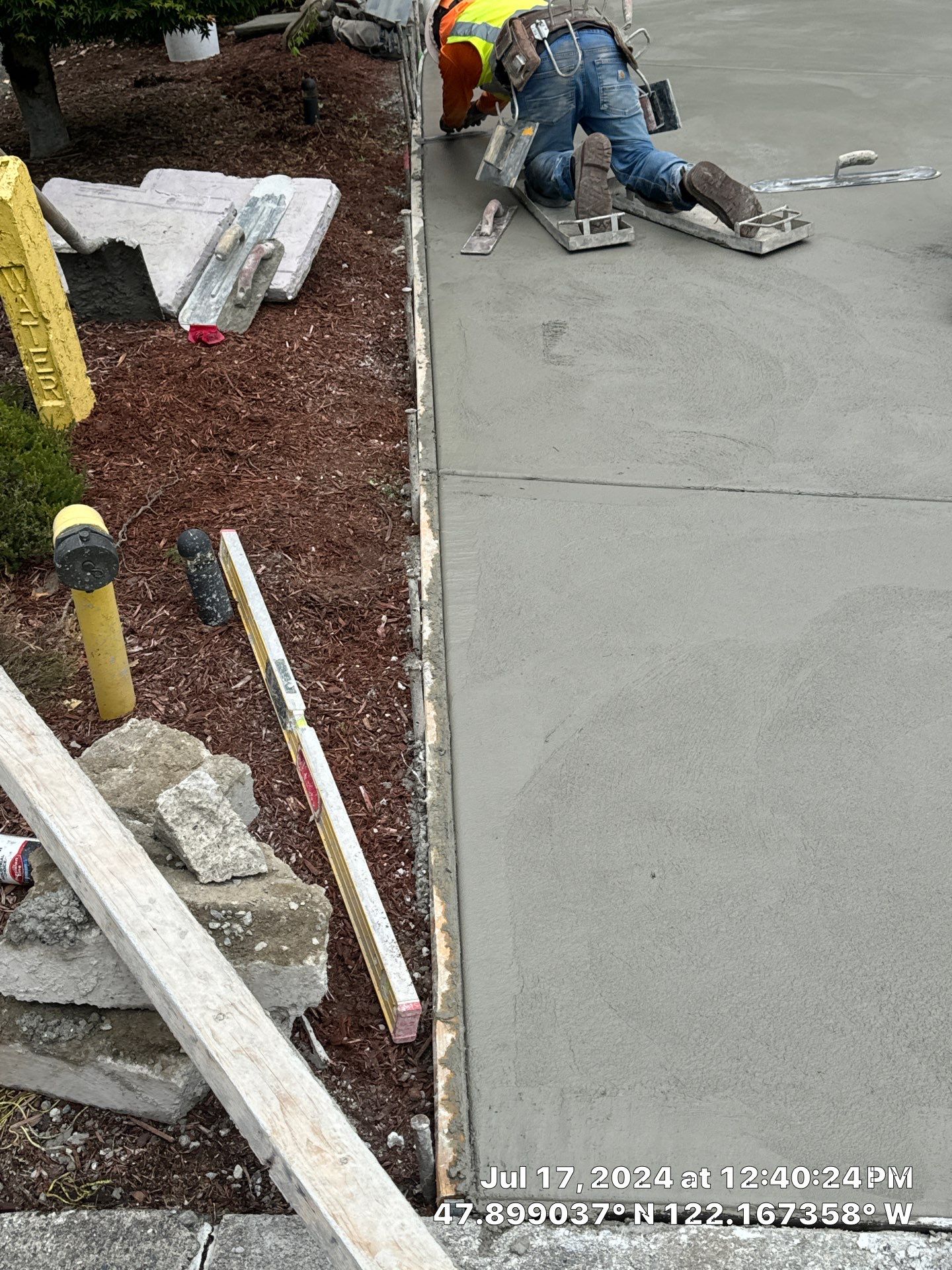 Luis | Concrete Driveway by Jireh Asphalt & Concrete Inc 