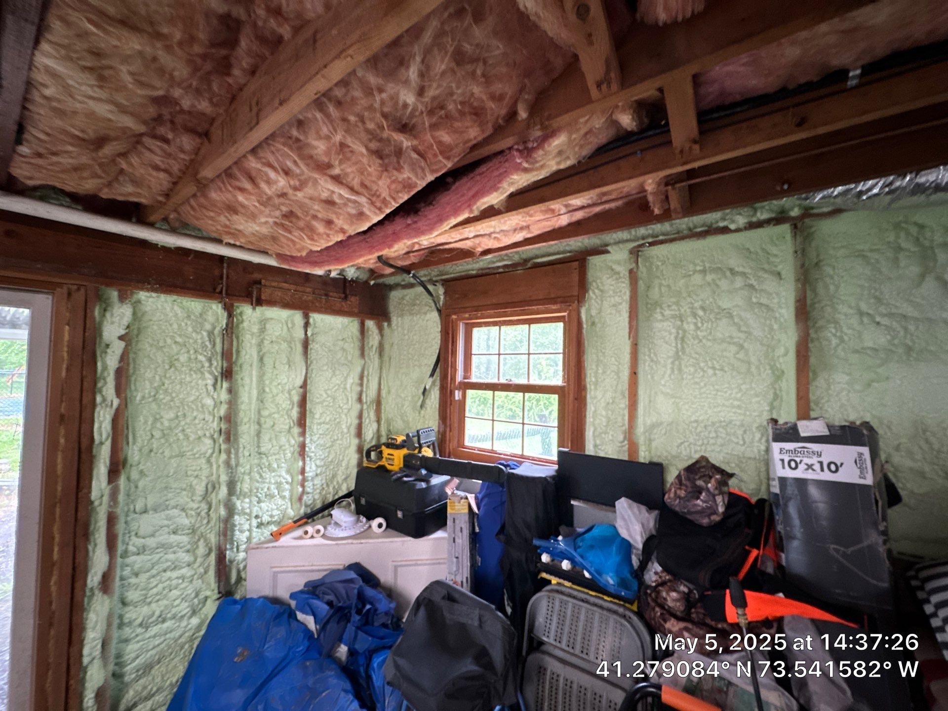 Project in South Salem by Healthy Home Energy & Consulting