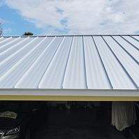 24ga 1.5" Mechanical Seam Mill Finish by Total Roofing System The Metal Roof Experts