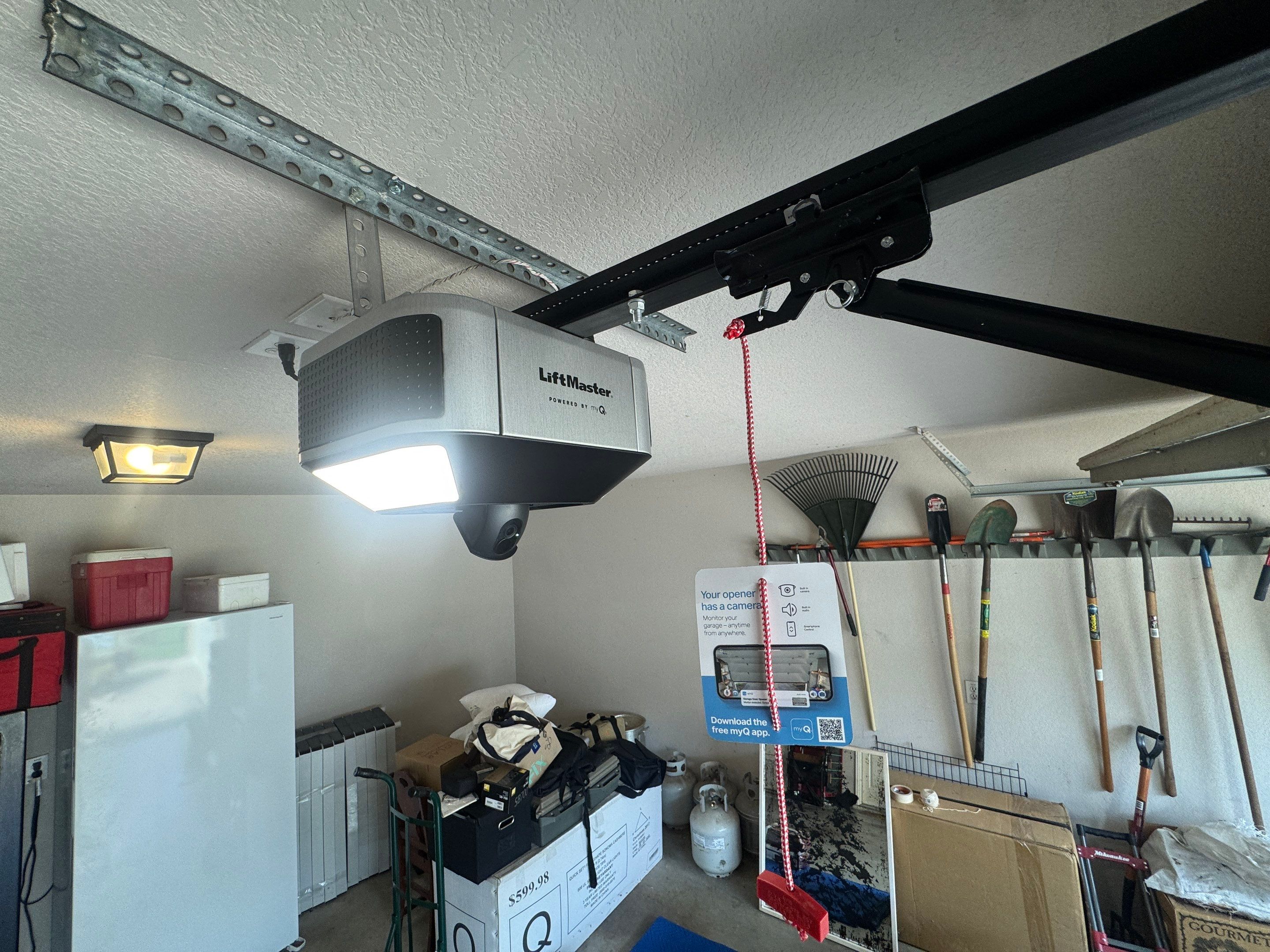 Advanced LiftMaster 6580L Garage Door Opener Installation in Trophy Club by Meadows Garage Doors