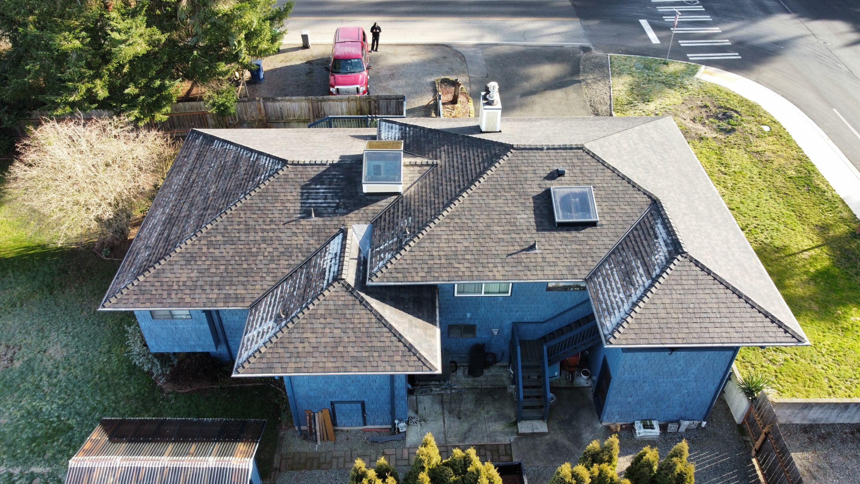 Roof Replacement and Custom Skylight Project in Newcastle by RoofSmart