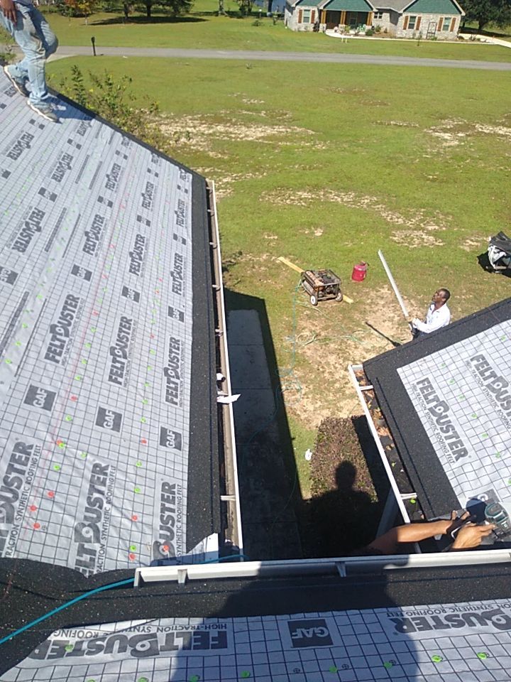 Residential Roofing Installation using Roof Replacement by American Roofing & Construction LLC