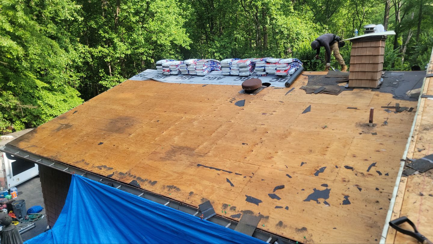 Roof Installation using GAF Timberline HDZ by ExteriorPros