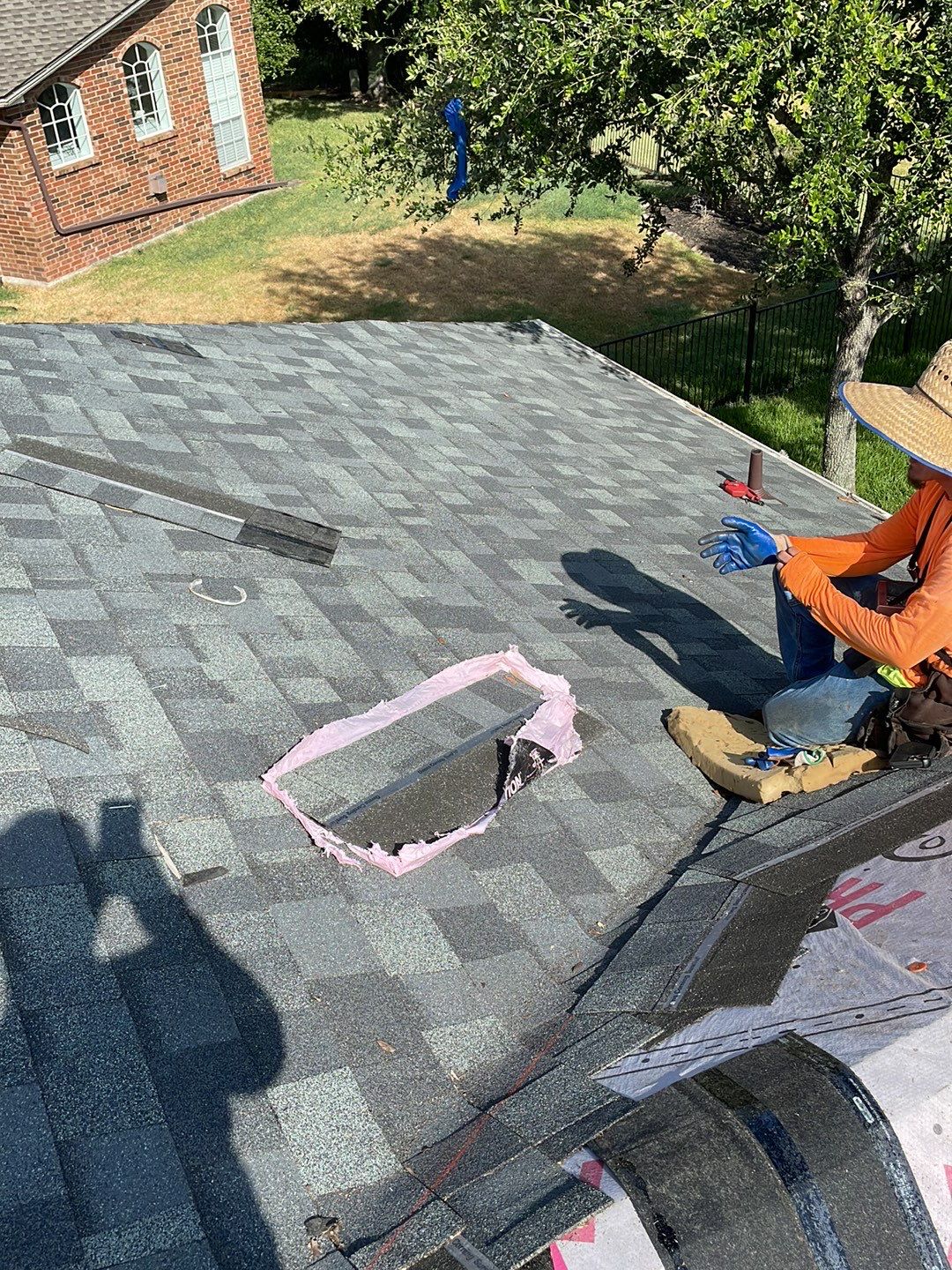 Residential Roofing Installation using Owen's Corning Duration (Lifetime) Shingles by Roof Repair Company