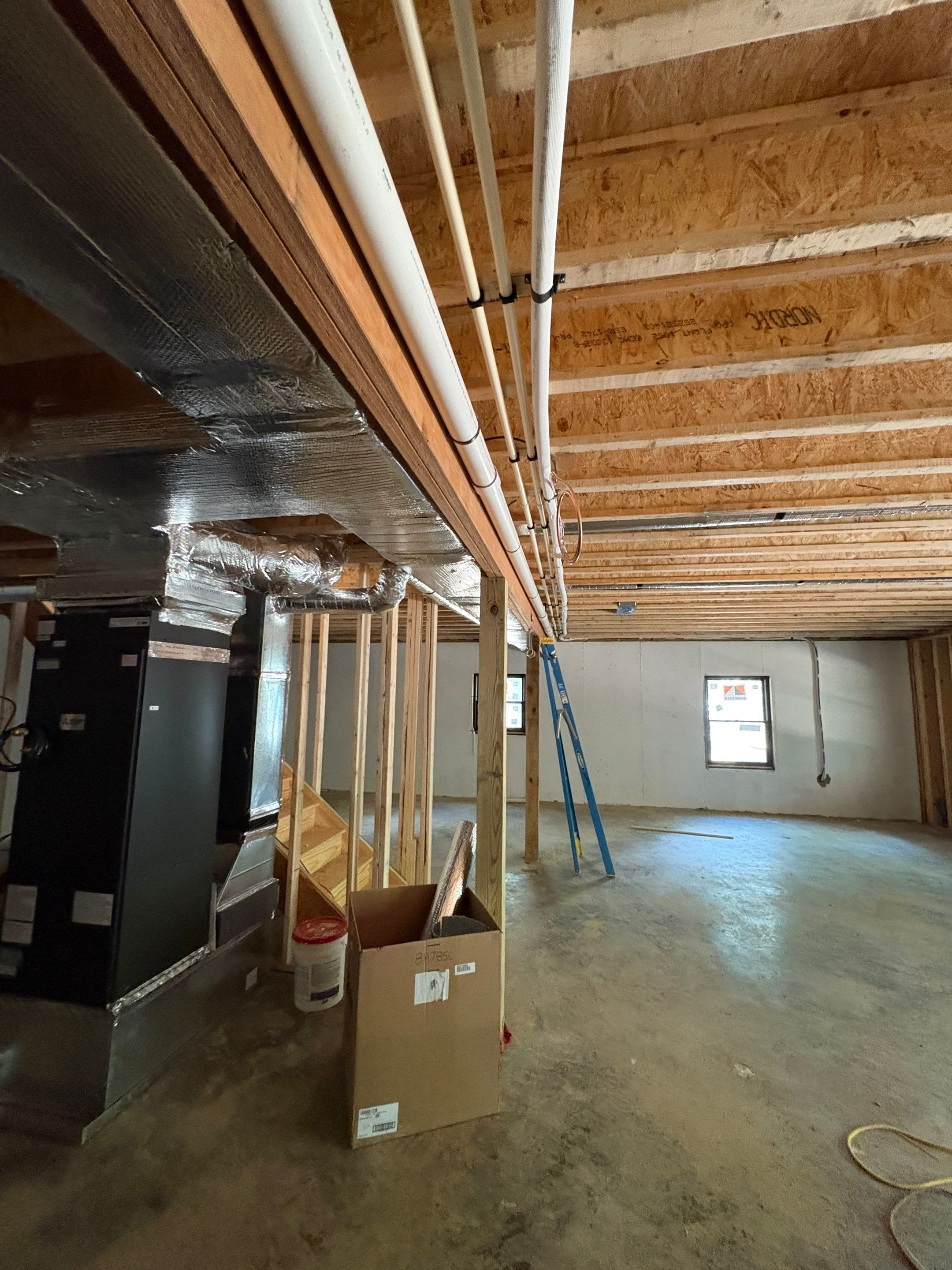 New Construction install in Winchester by Elemental Heating and air conditioning LLC