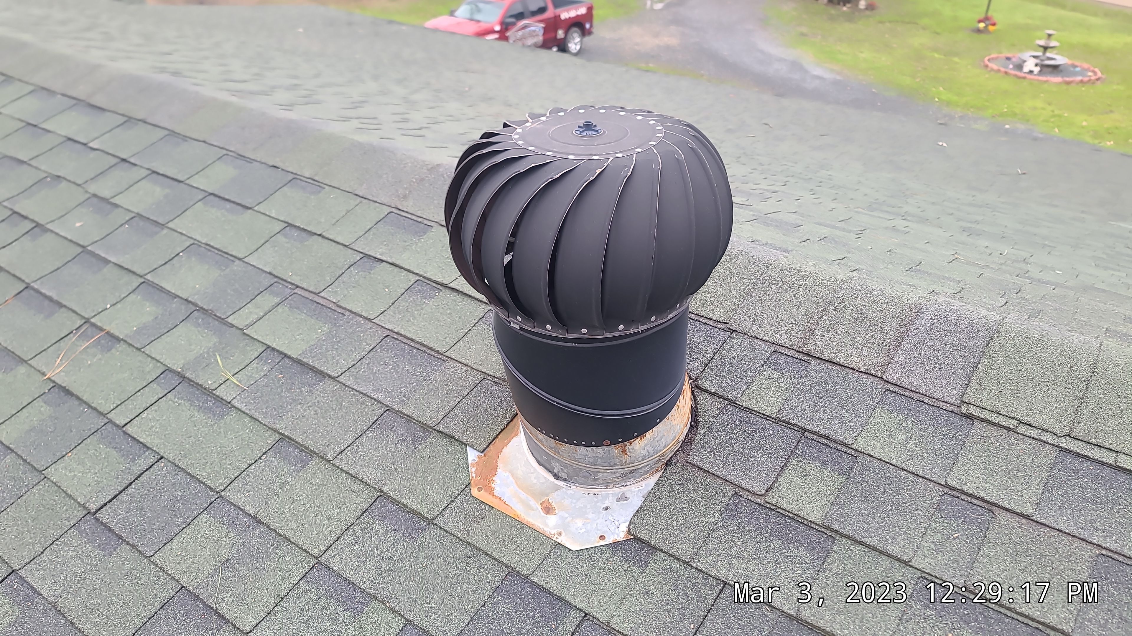 Residential Roofing Installation using 29 Gauge Colored Metal by Hostetler Roofing
