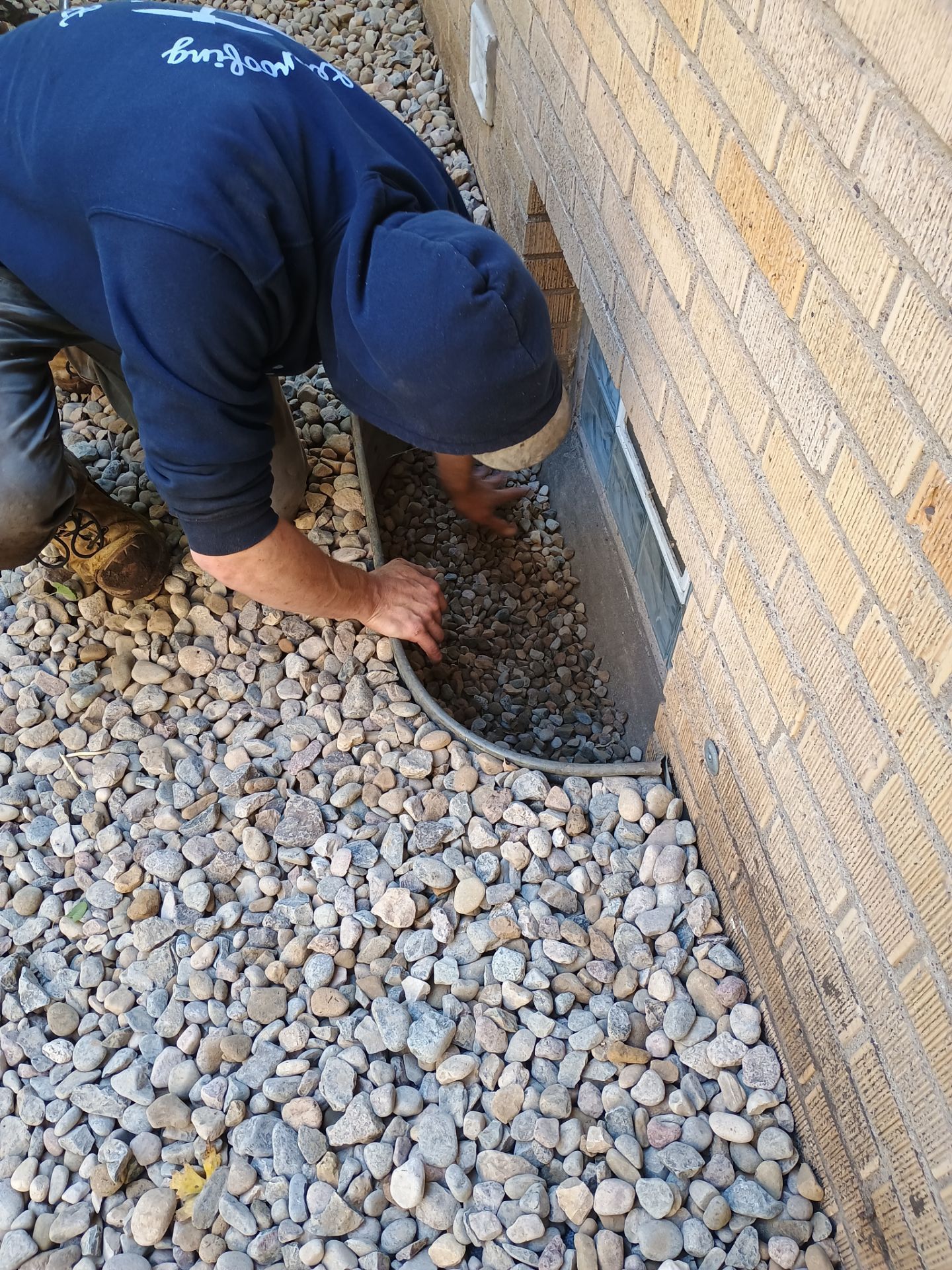 A French Drain for Jeniffer by Waterproofing Northeast