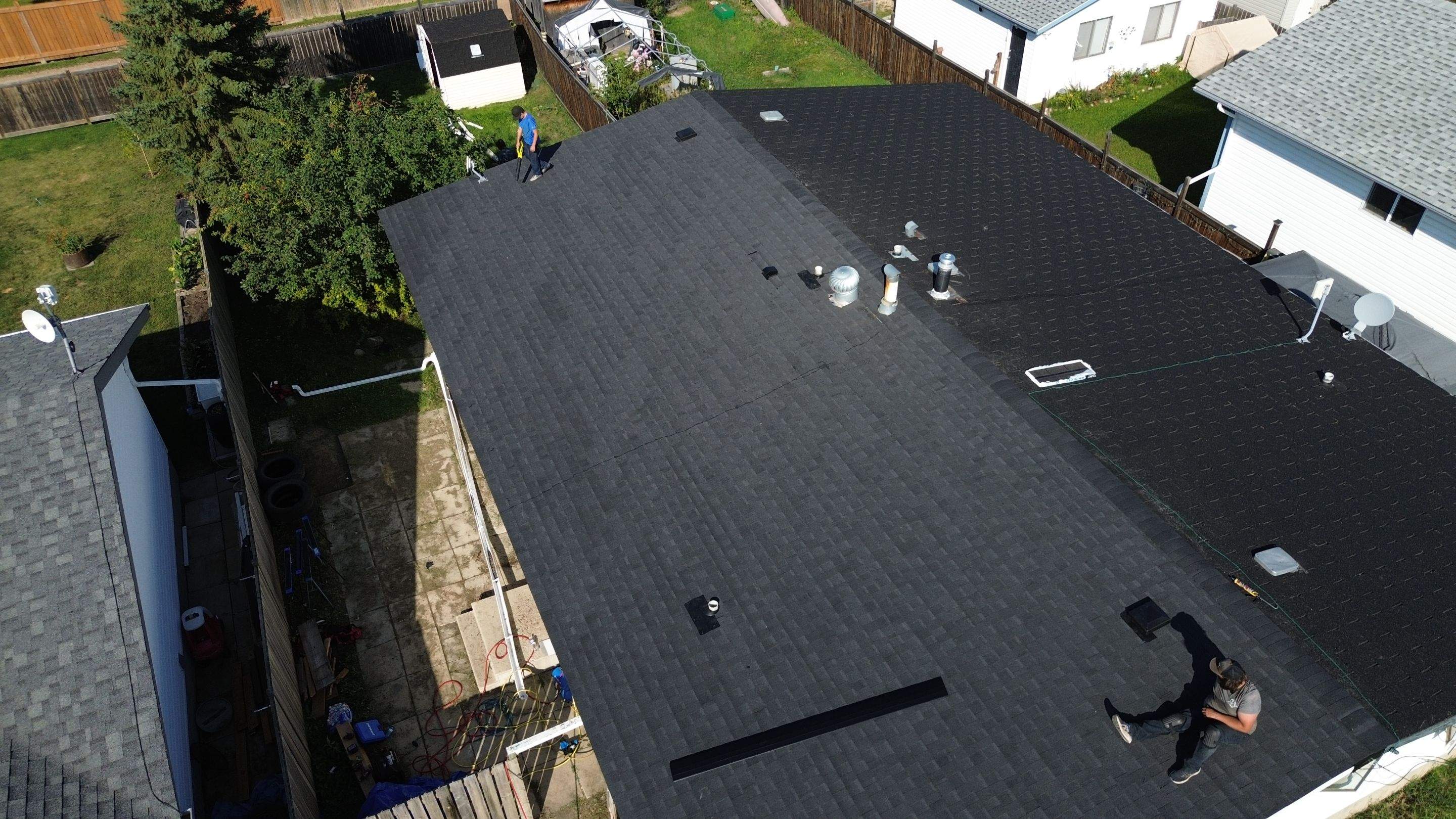 Project in Tofield by ADL Roof Revival