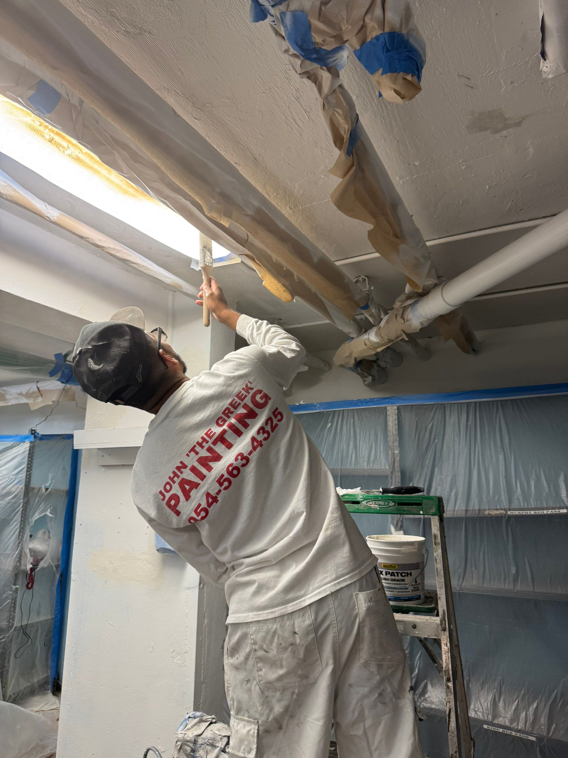 Commercial Interior Painting by John “The Greek” Painting