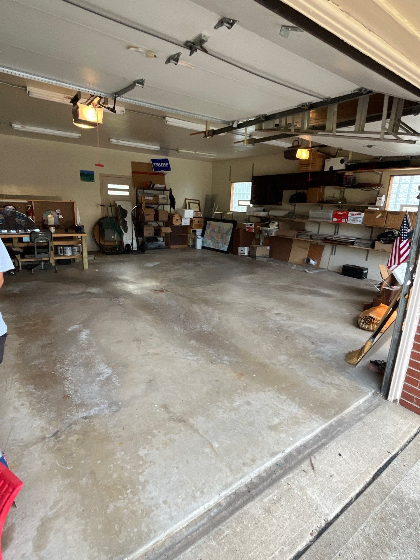 Porch + Garage Project in South Park Township by Floors in a Day, Inc