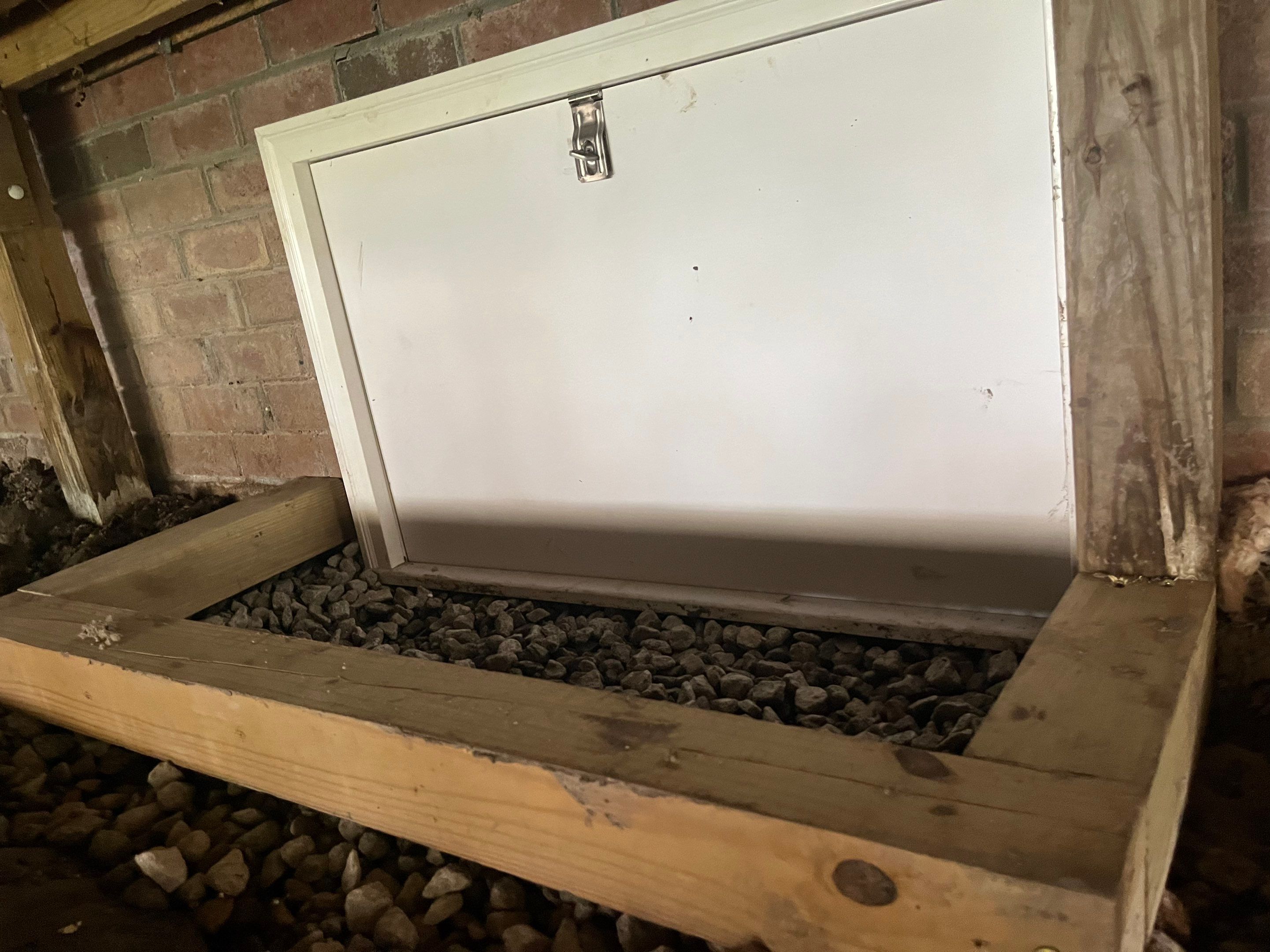 Impact Choice Encapsulation with French Drain and Crawlspace Doors by Impact Crawlspace