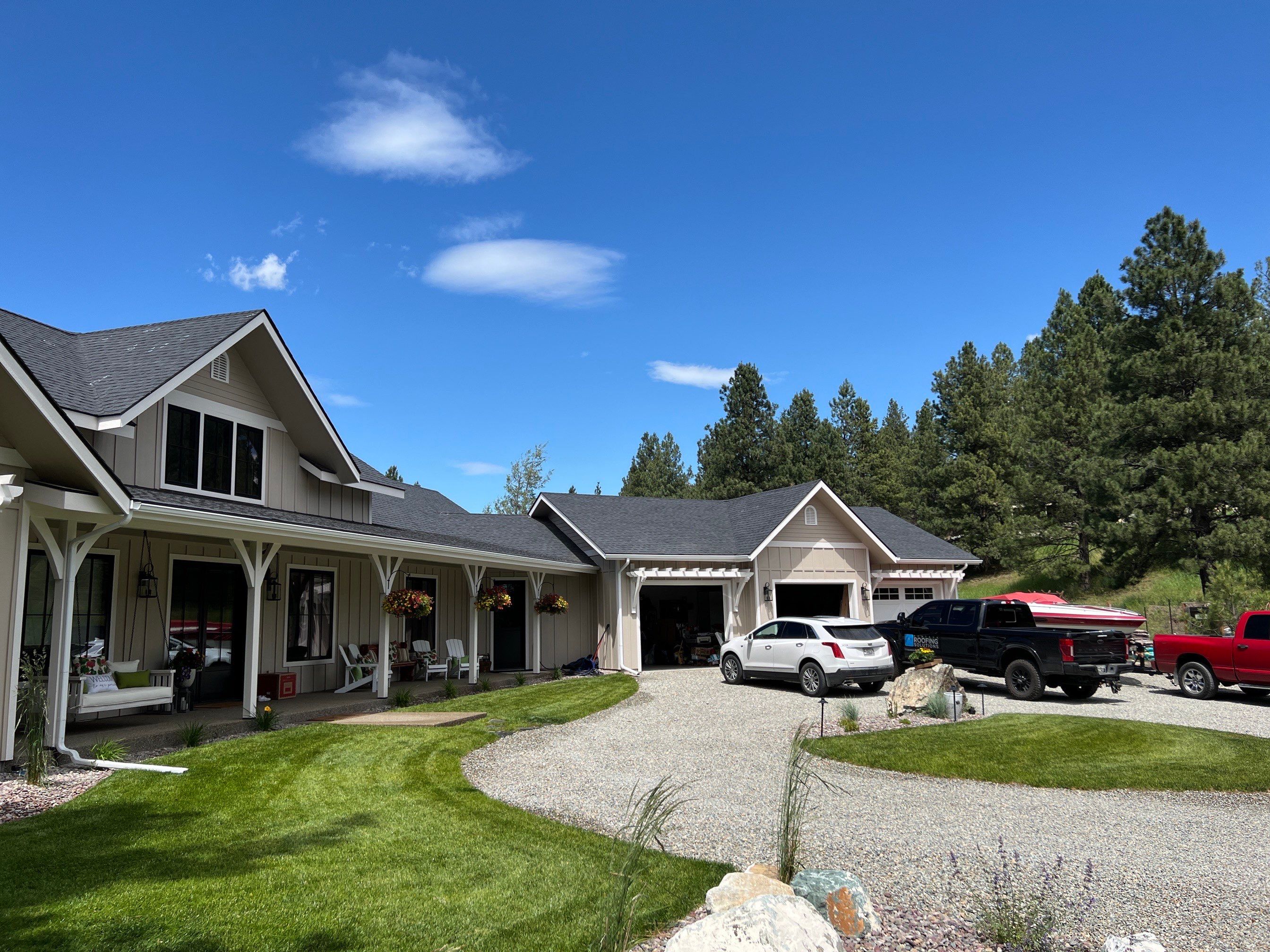 GAF Timberline HDZ - Charcoal - Kalispell, MT  by Montana Roofing Solutions
