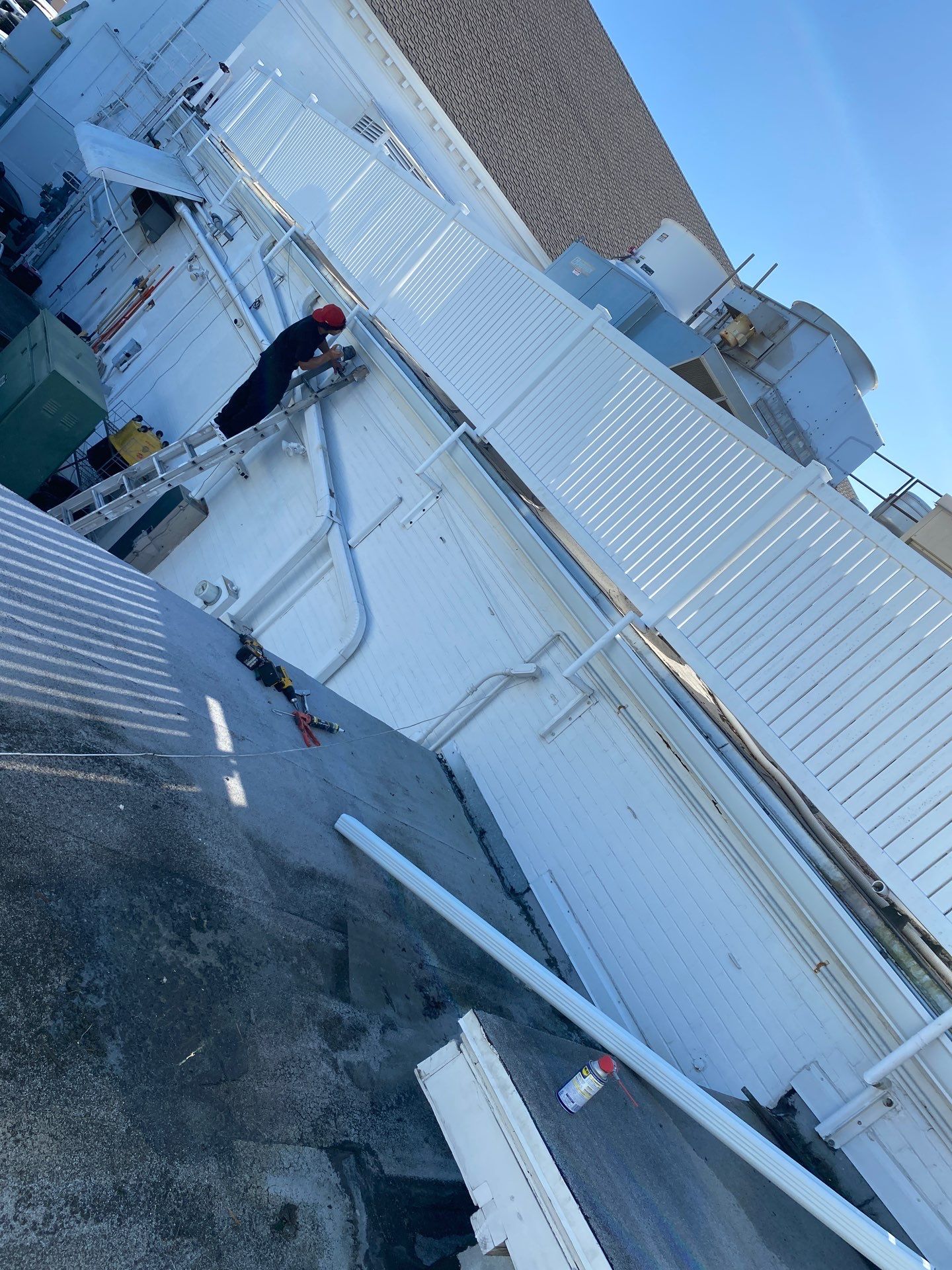 Round Downspouts and Seamless Gutter Installation in Tampa FL by Gutter Professors