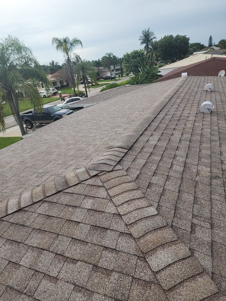 Shingle Roof Replacement and Decking Repair in Boynton Beach by Aastro Roofing