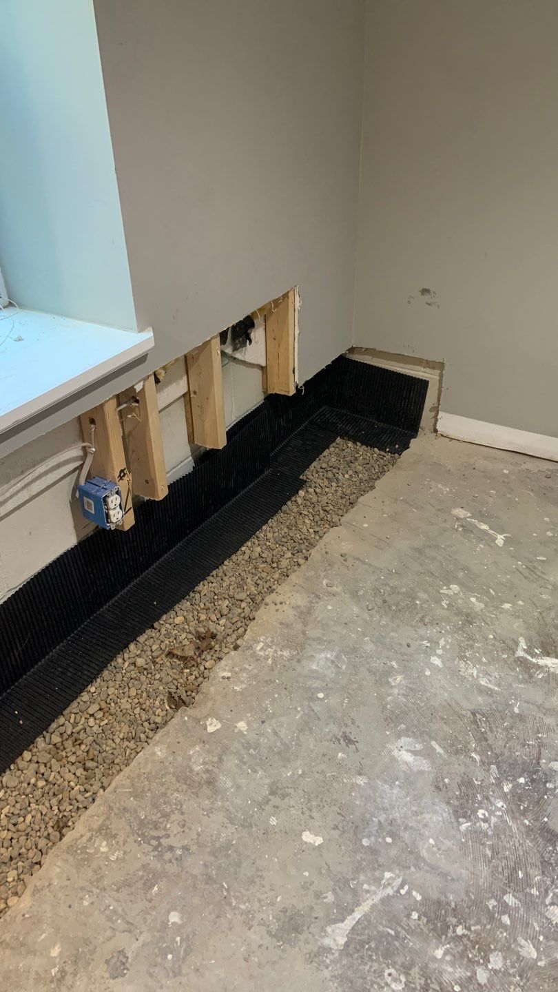 Anoka Drain Tile by Waterproofing Northeast