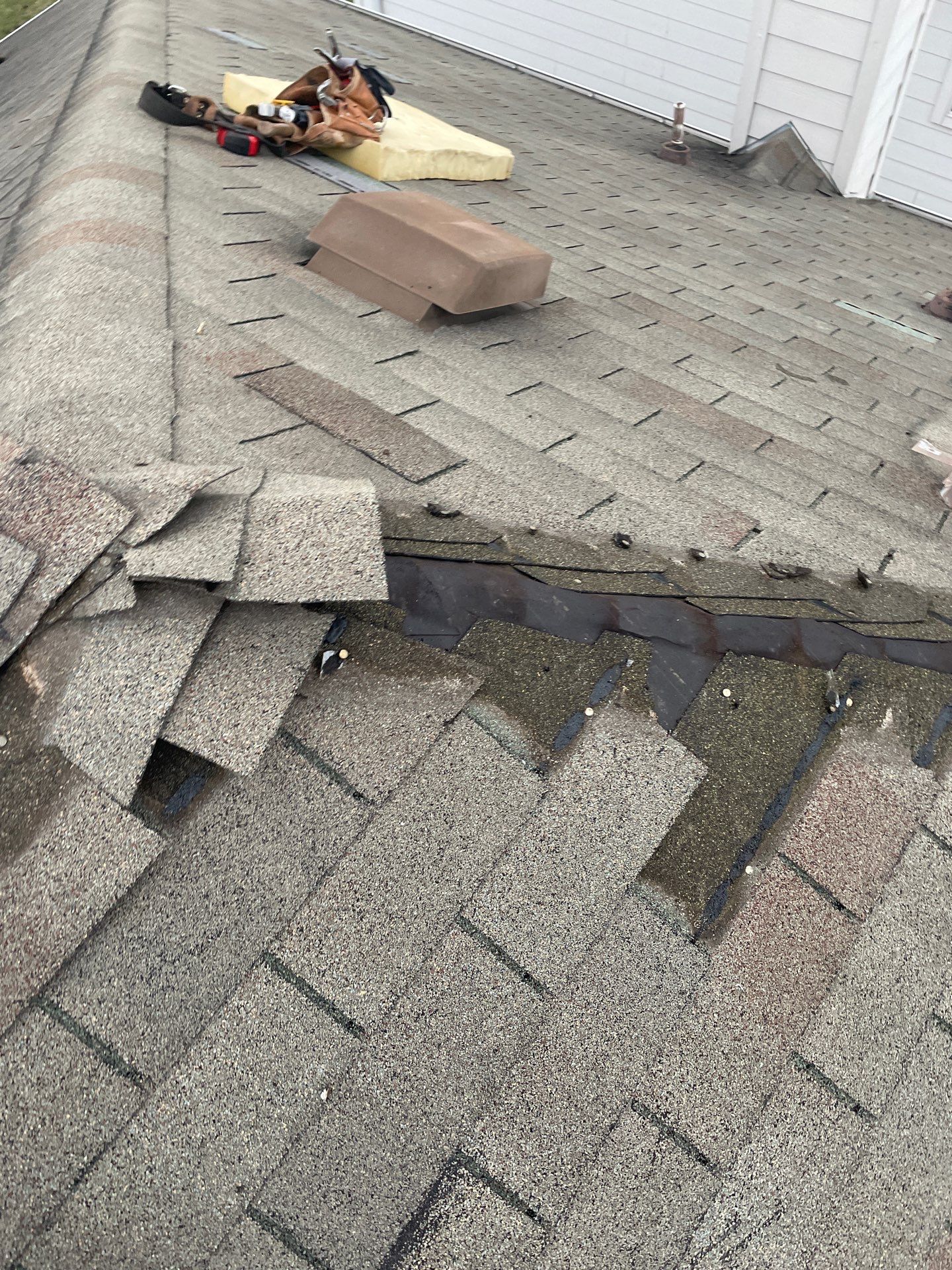 Residential Roofing Installation using Owen's Corning Duration (Lifetime) Shingles by Roof Repair Company