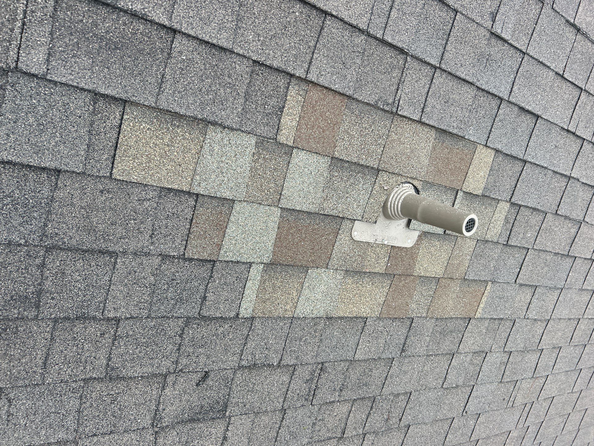 Hail Damage using Owen's Corning Duration (Lifetime) Shingles by Roof Repair Company