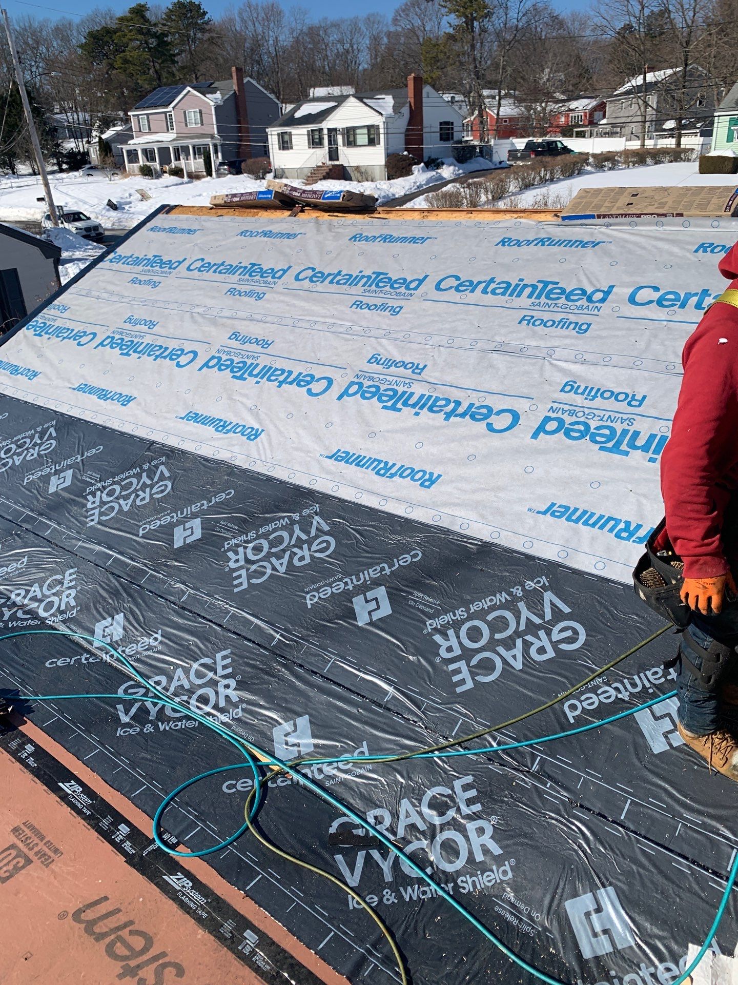 Roof Replacement-Woburn by woodland homeworks