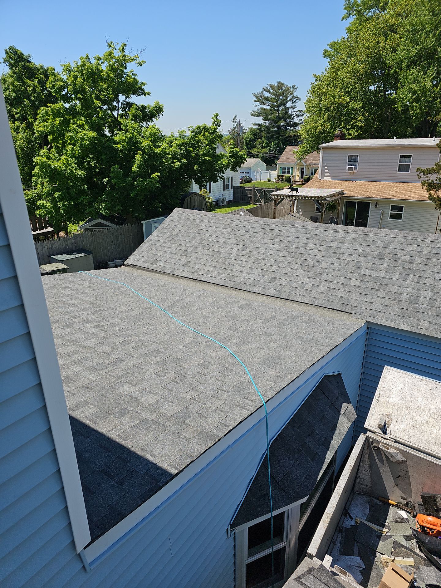 Residential Roofing Installation using Tamko Titan XT - Virginia Slate by A Plus Exterior