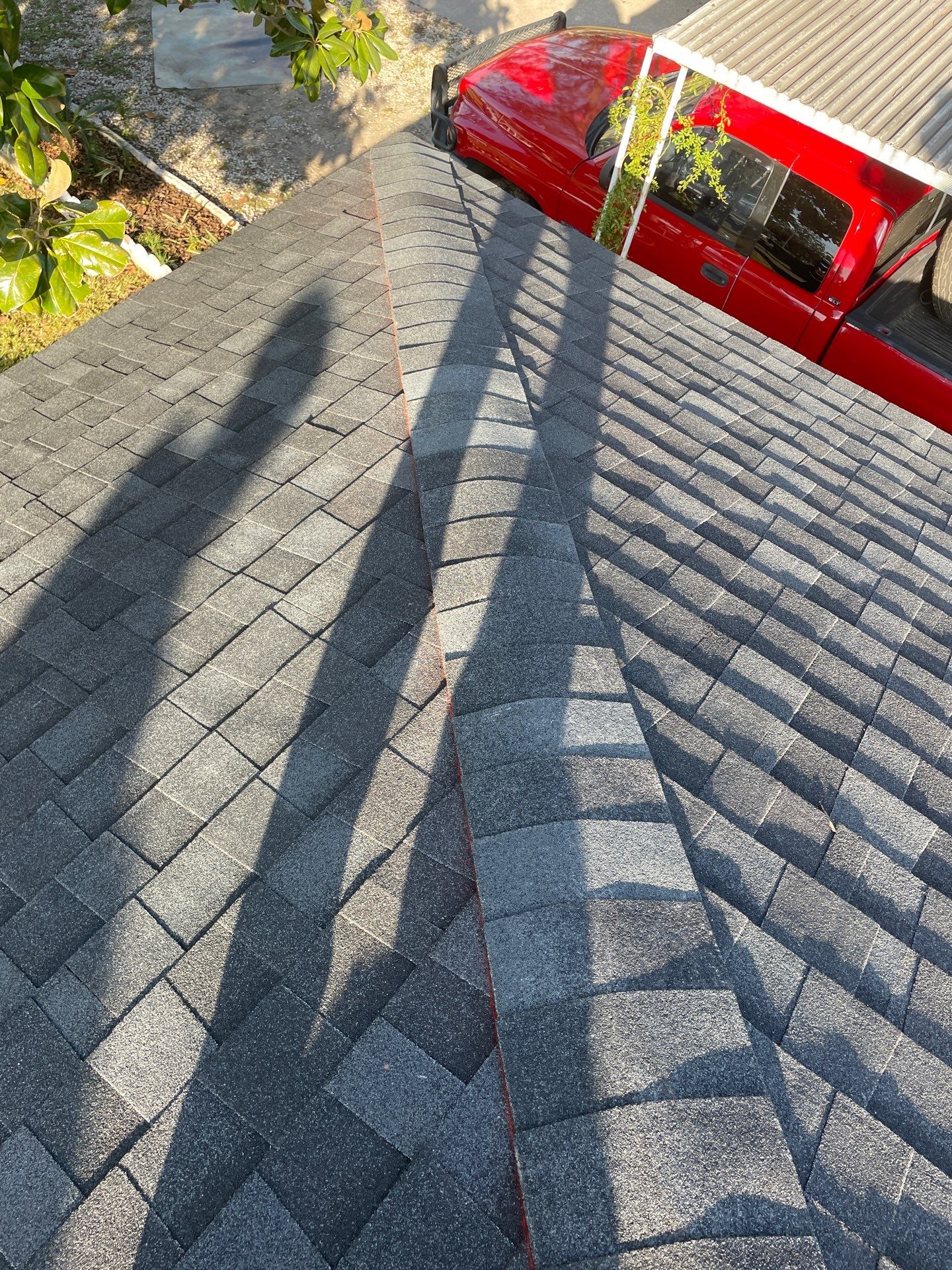 Residential Roofing Installation using Owen's Corning Duration (Lifetime) Shingles by Roof Repair Company