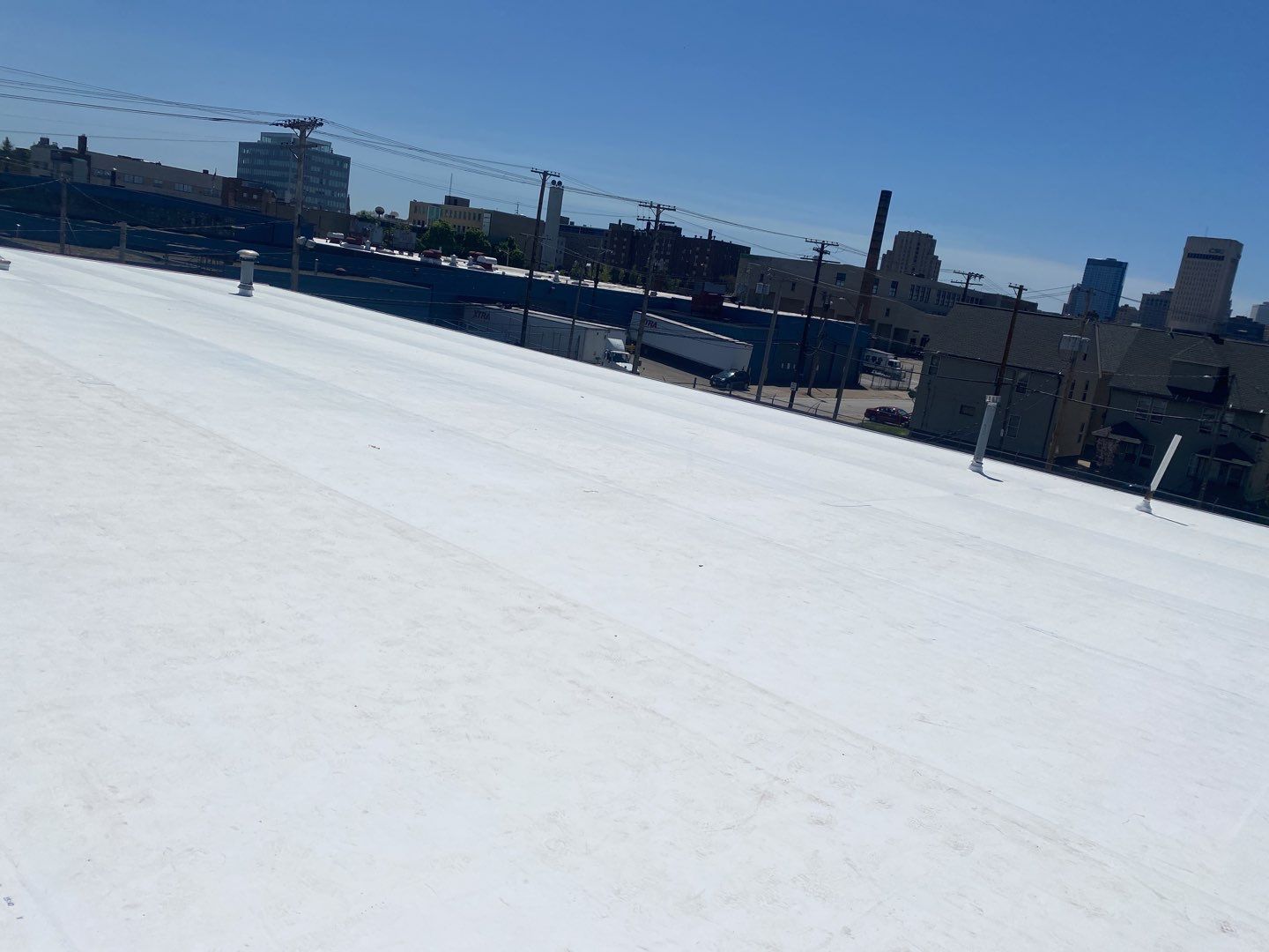 Commercial Roofing Installation using TPO Membrane by Runyon & Sons Roofing