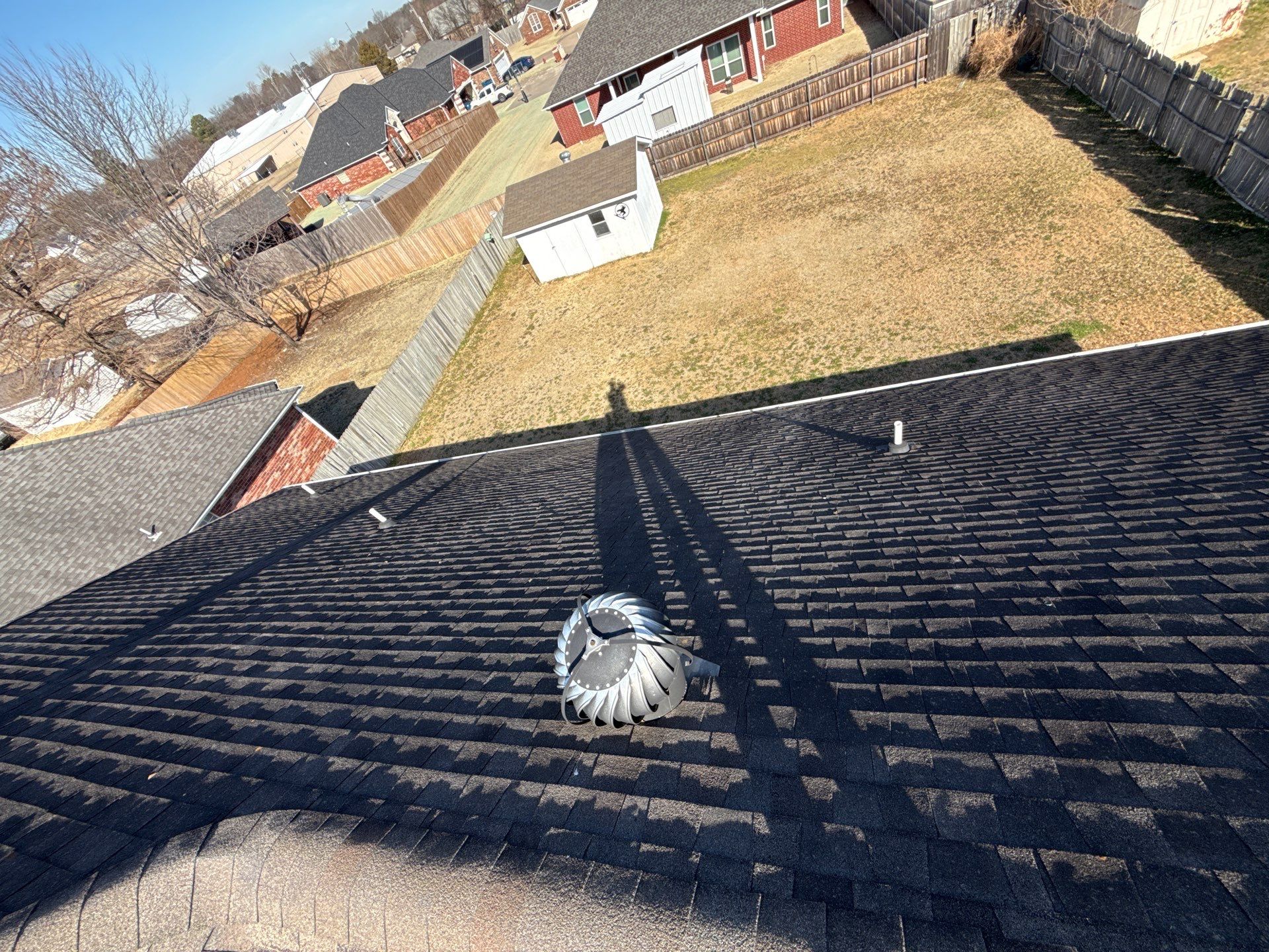 Black roof & gutters!! by In & Out Construction & Remodeling, LLC