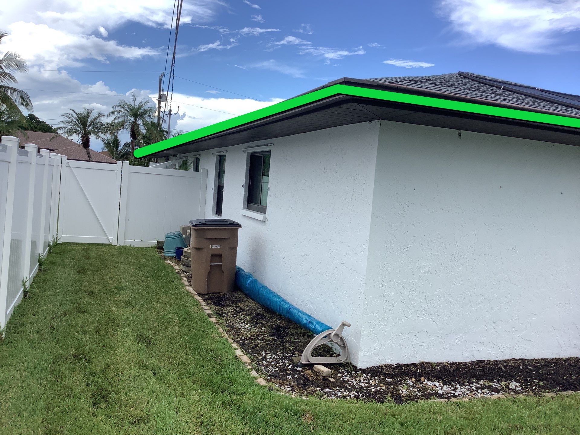 6 Inch Seamless Gutters using Musket Brown Seamless Gutters in Cape Coral FL by Gutter Professors