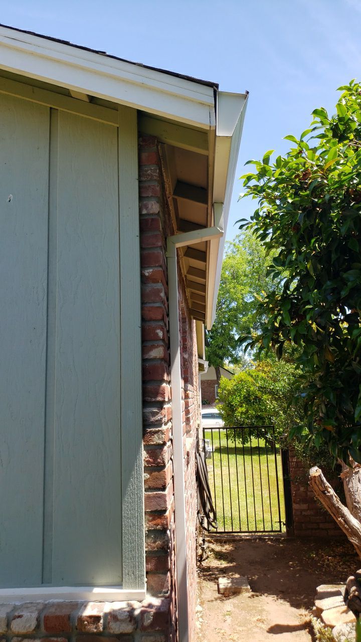 Gutter Installation using Englert LeafGuard Gutters by Byers Enterprises 