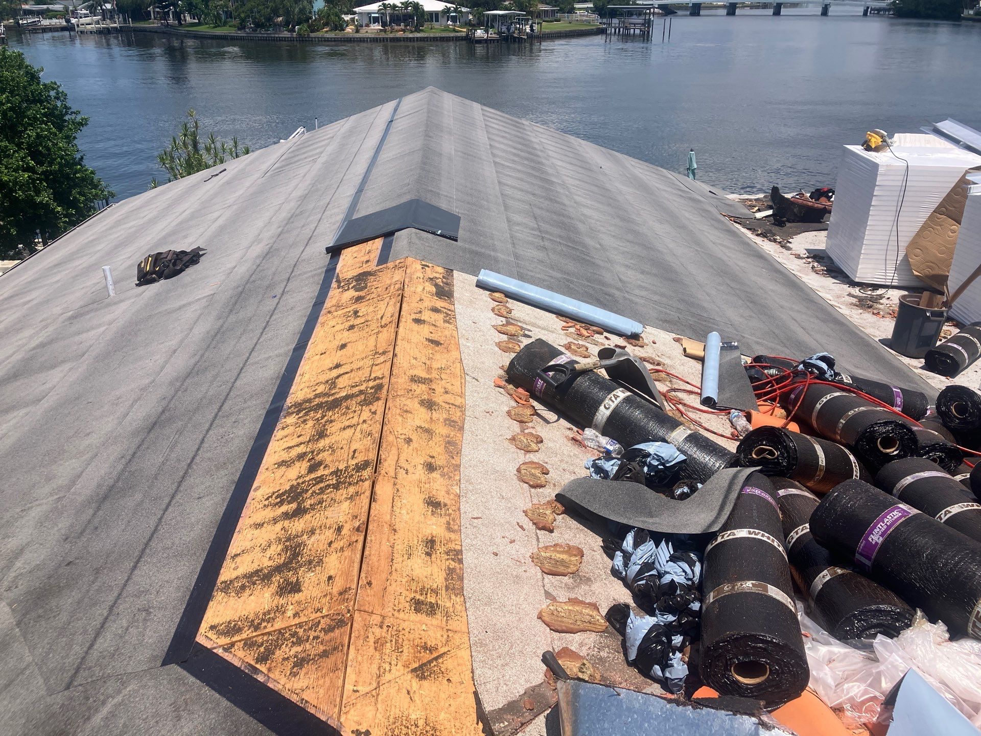 Project in St. Petersburg 33704 by Mitchell Roofing Company LLC 