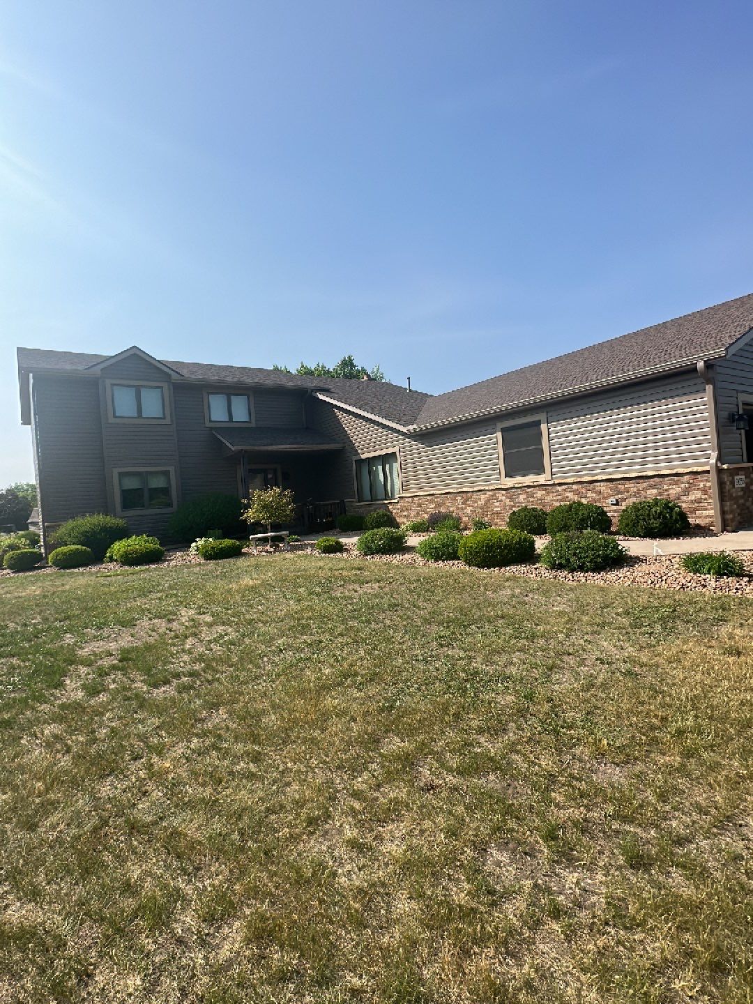 5" Gutters in Monticello by Next Level Seamless Gutters / Exteriors Inc.