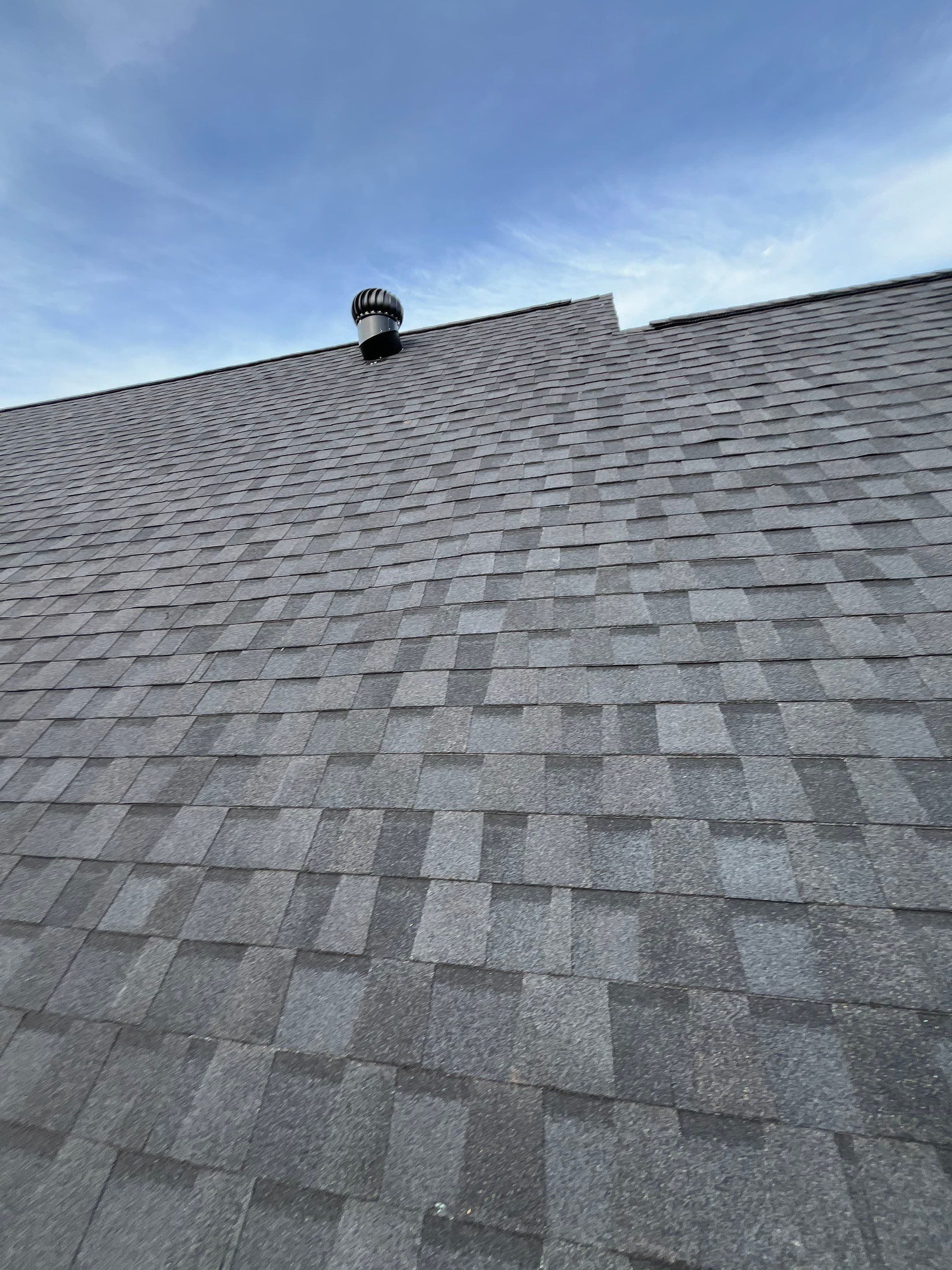 Residential Roofing Repair using CertainTeed XT25: Moire Black by Hostetler Roofing