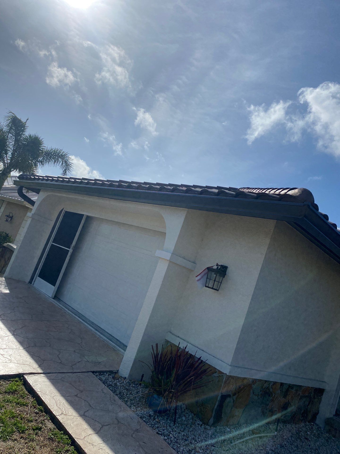 Black Seamless Gutters for Modern Homes in Punta Gorda by Gutter Professors