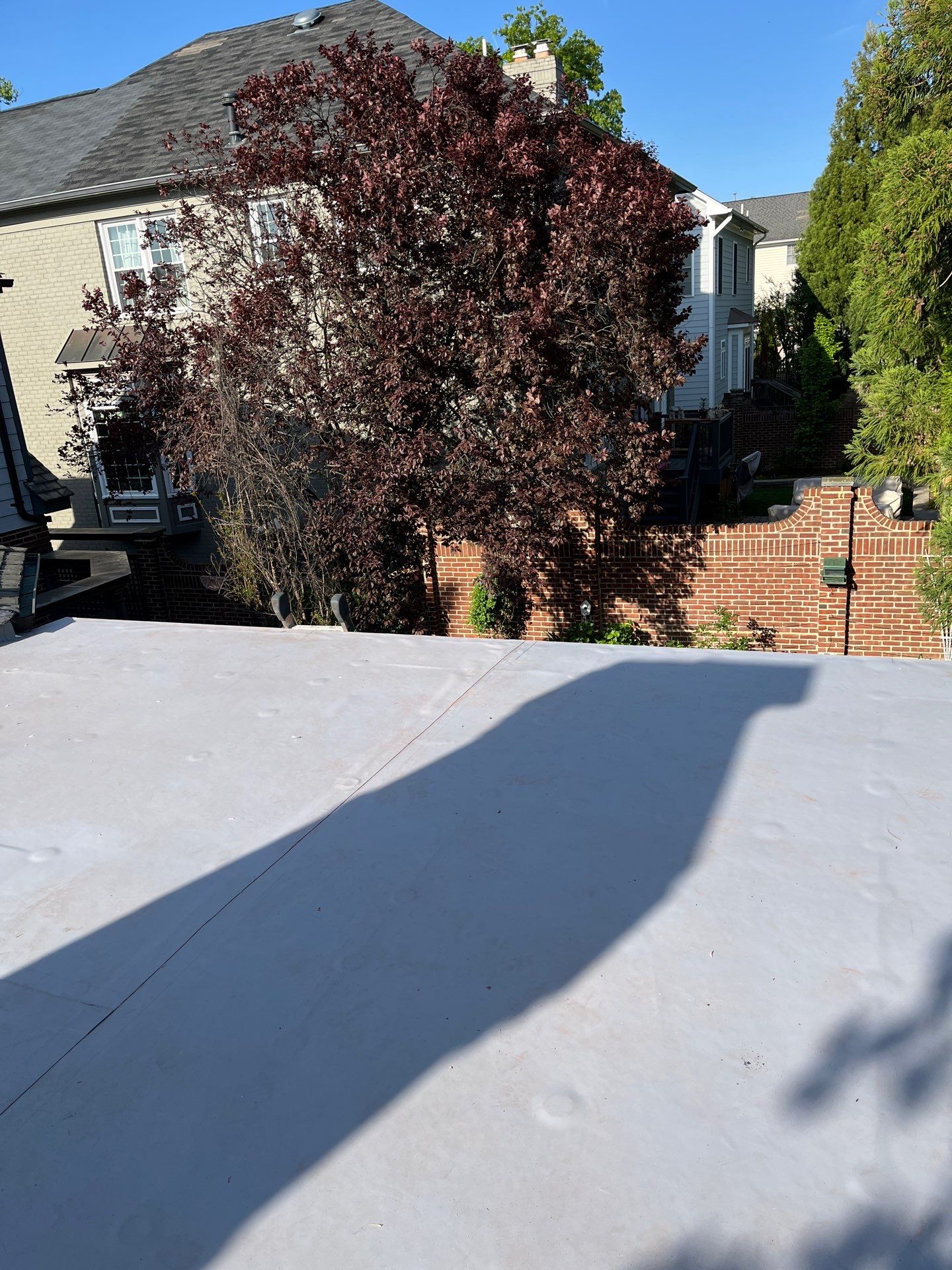 Arlington: Buckingham Slate and Carlisle Syntec TPO Roof by RM Banning, Inc.