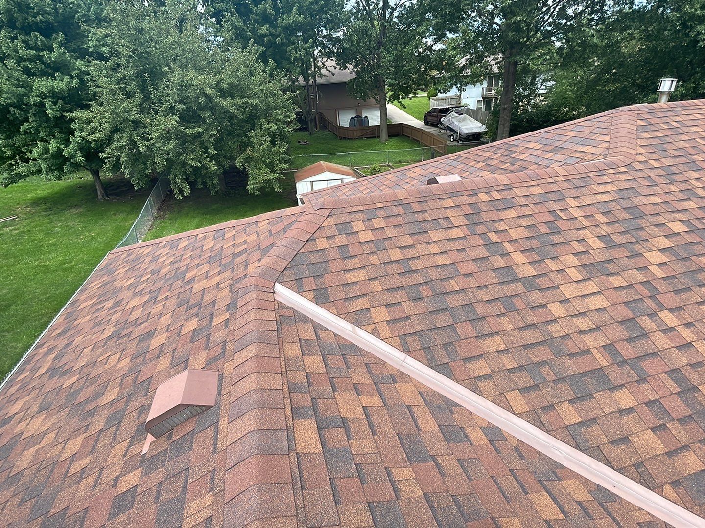 Residential Roofing Installation using IKO Dynasty by EEC Windows, Siding & Roofing