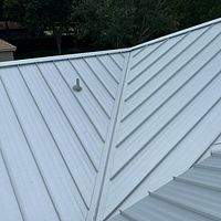 24ga 1.5" Mechanical Seam Mill Finish by Total Roofing System The Metal Roof Experts